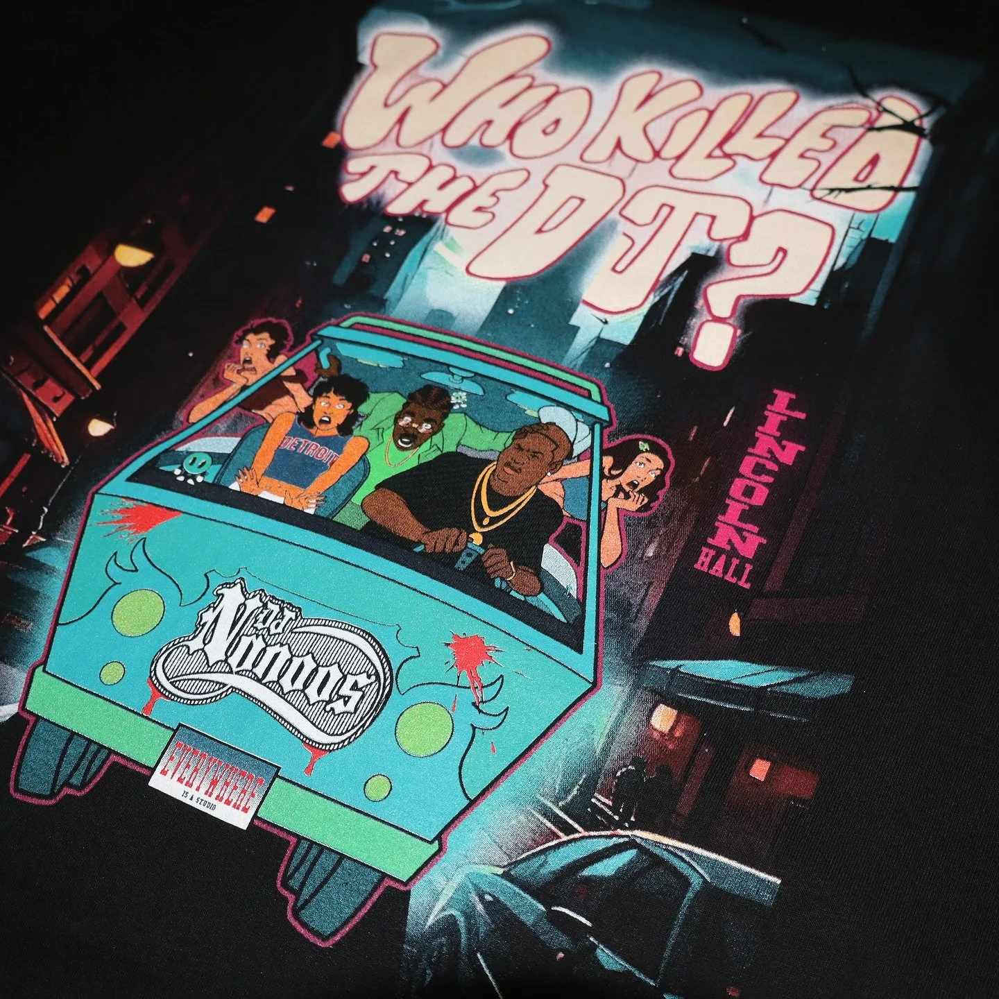 8 color simulated process screenprint for @djnanoos n @everywhereisastudio 
60 lpi
230 mesh
@roanrafael angulos