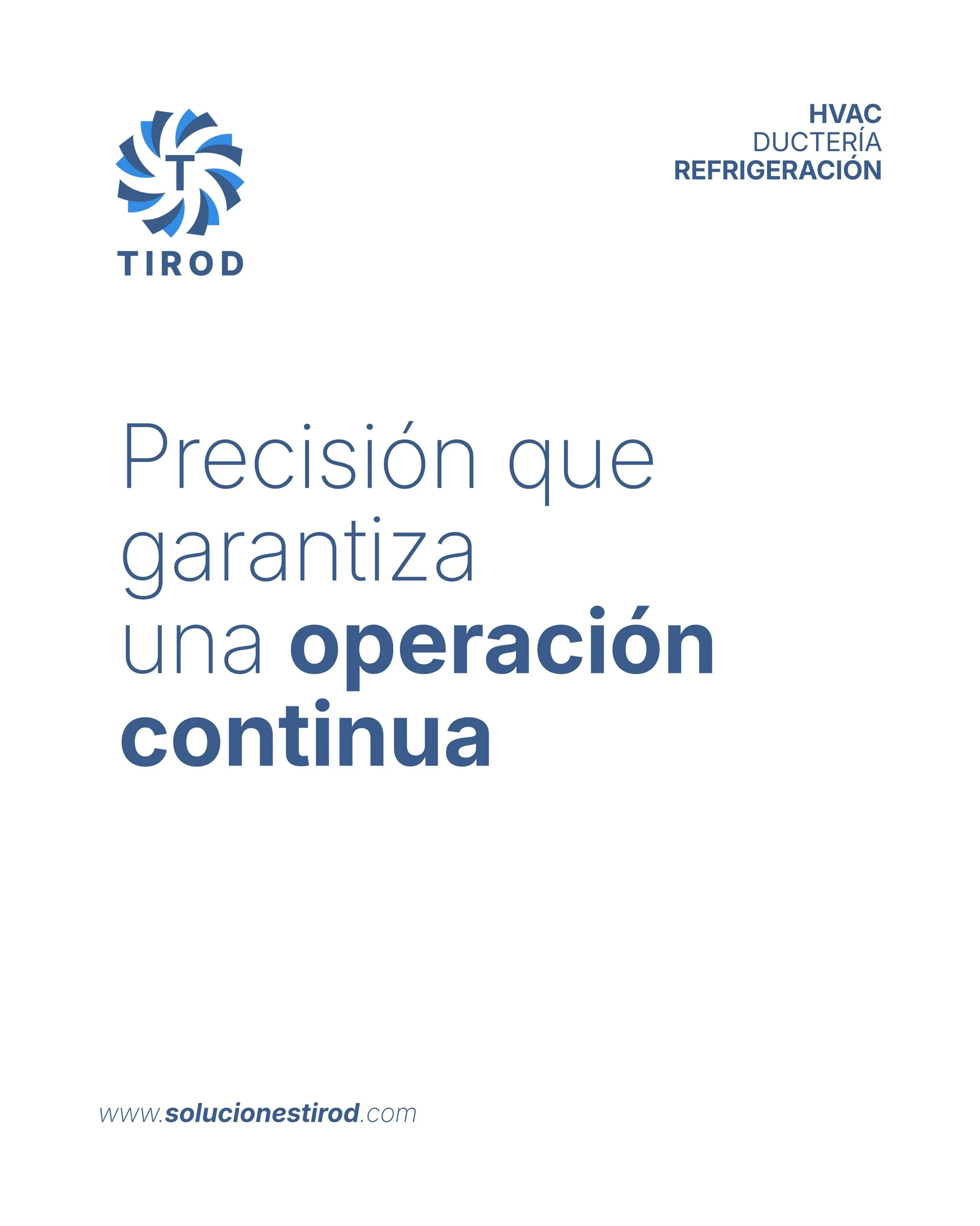 Ofrecemos mantenimiento especializado en sistemas de aire acondicionado, refrigeraci&oacute;n y ducter&iacute;a industrial, enfocado en garantizar eficiencia, confiabilidad y desempe&ntilde;o en cada proceso.

Nuestro compromiso es brindar soluciones