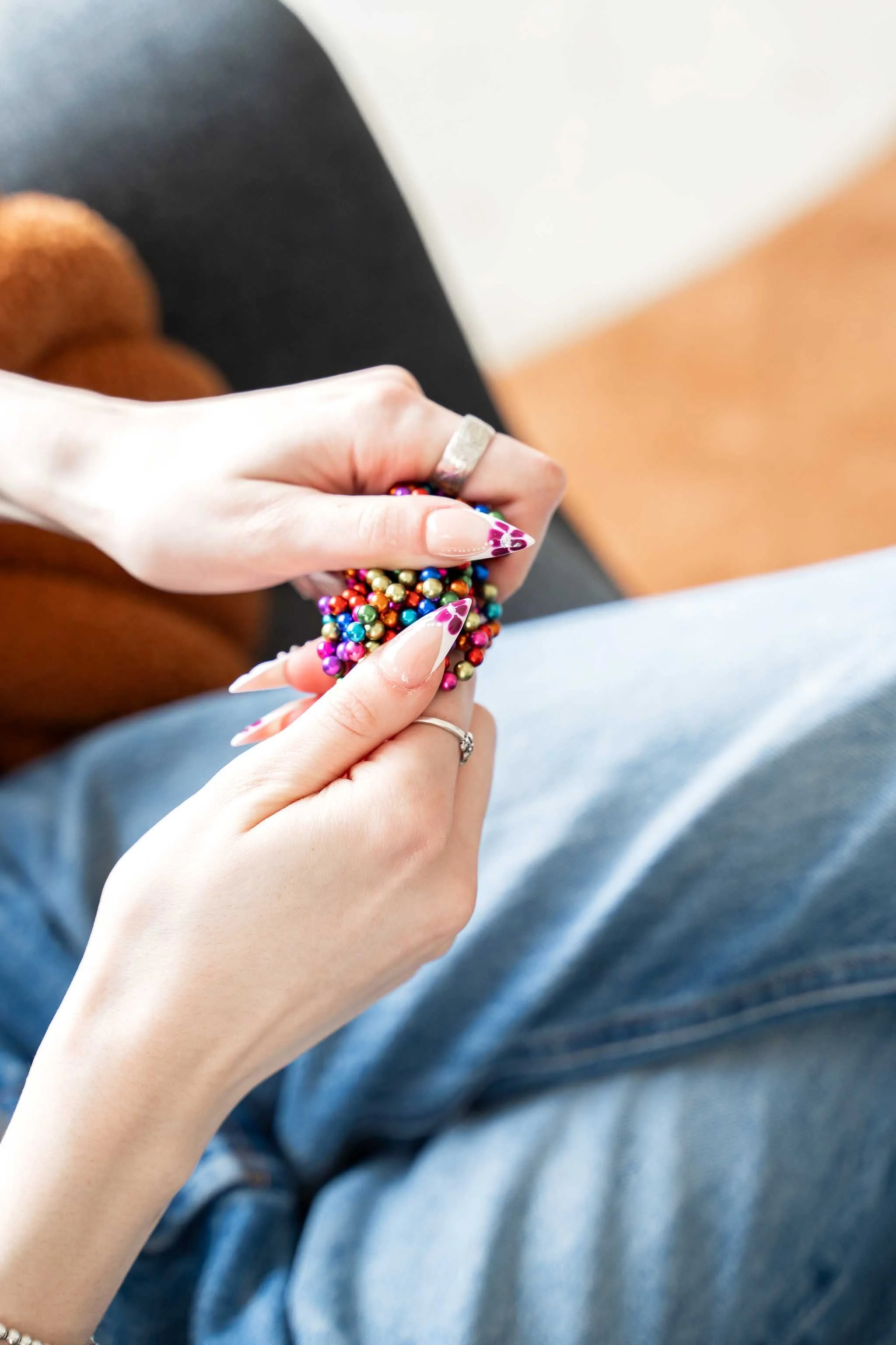 Adult perfectionism therapy session focused on stress regulation and grounding in Calgary