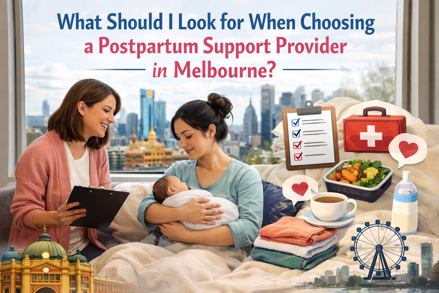 What Should I Look for When Choosing a Postpartum Support Provider in Melbourne?