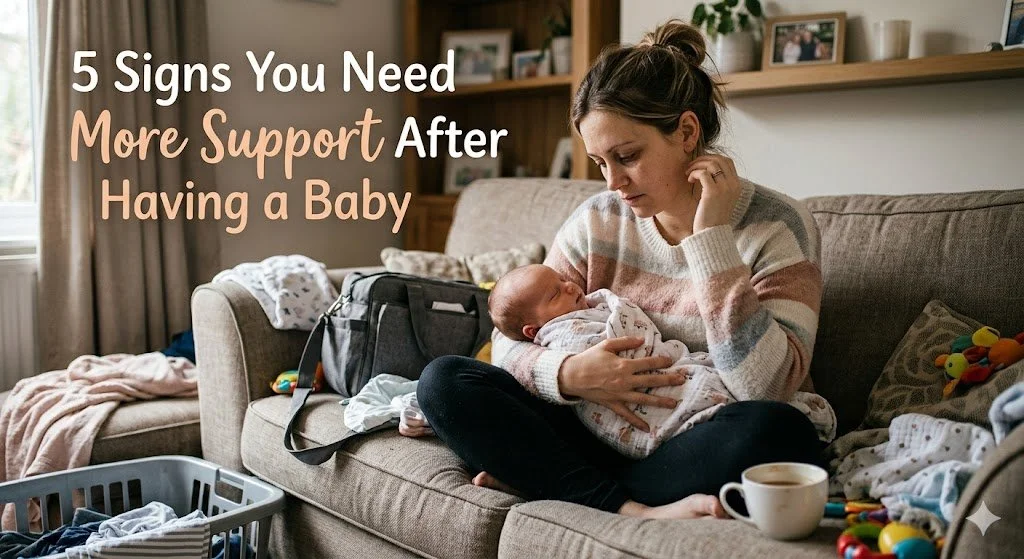 5 signs you need more support after having a baby