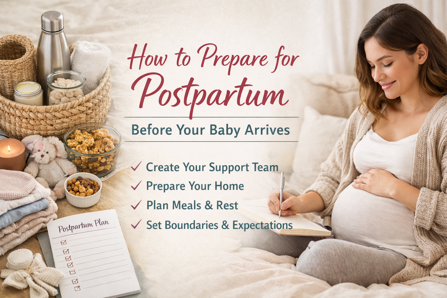 How to Prepare for Postpartum Before Your Baby Arrives