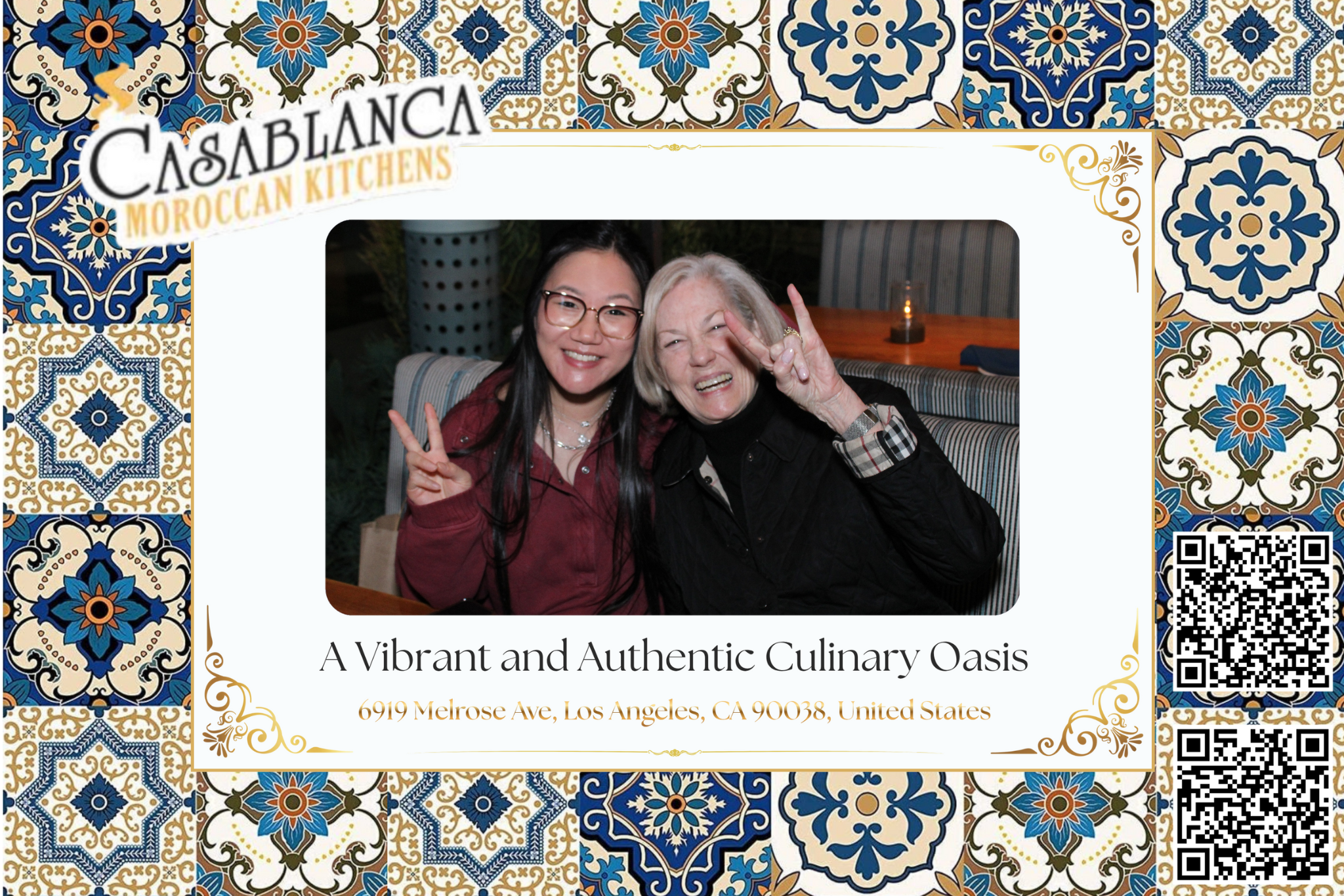 Casablanca Moroccan restaurant photo