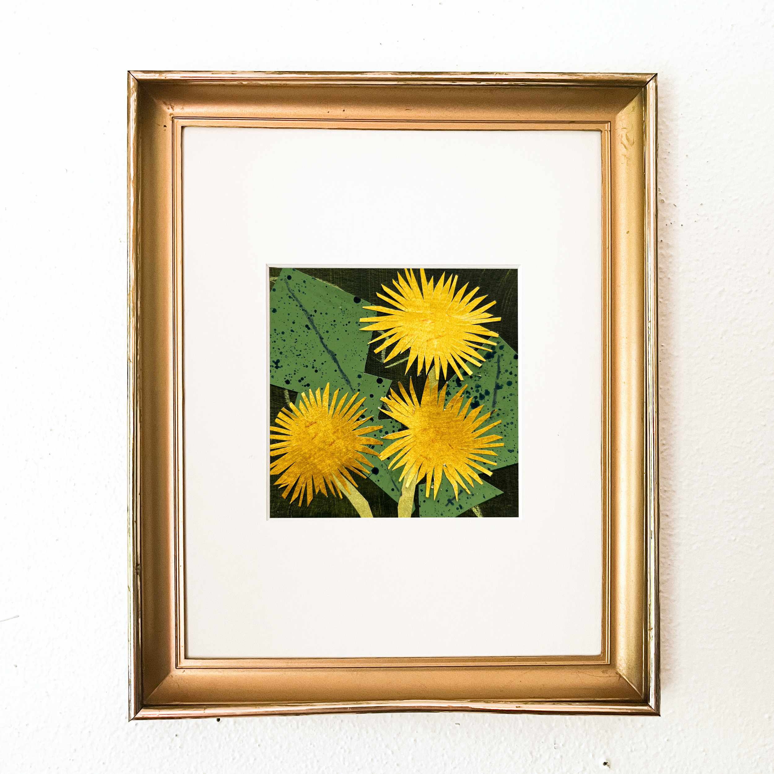 Dandelion no. 3 - 4x4 matted