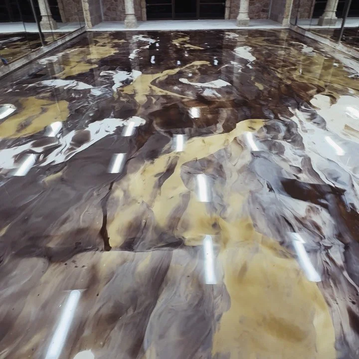 This 3-day job turned into nearly a week &mdash; but it was all worth it in the end.

✅ Removed mastic to uncover a tile floor with varying patterns and types of tile

✅Continued the grind to test the potential of coating over tile (after seeing the 