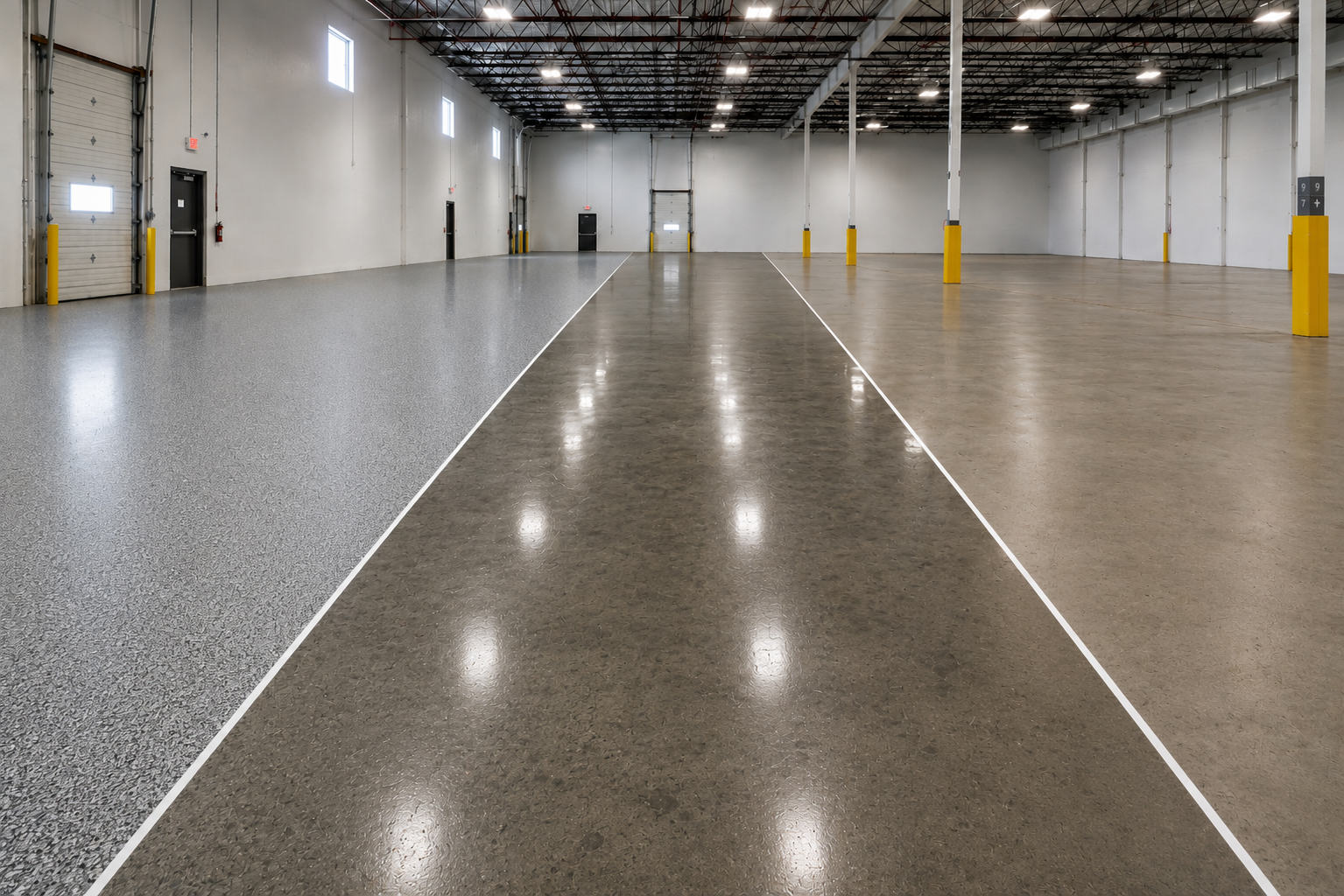 Epoxy vs. Polished Concrete vs. Grind &amp; Seal: Which Commercial Flooring is Right for Your Facility?