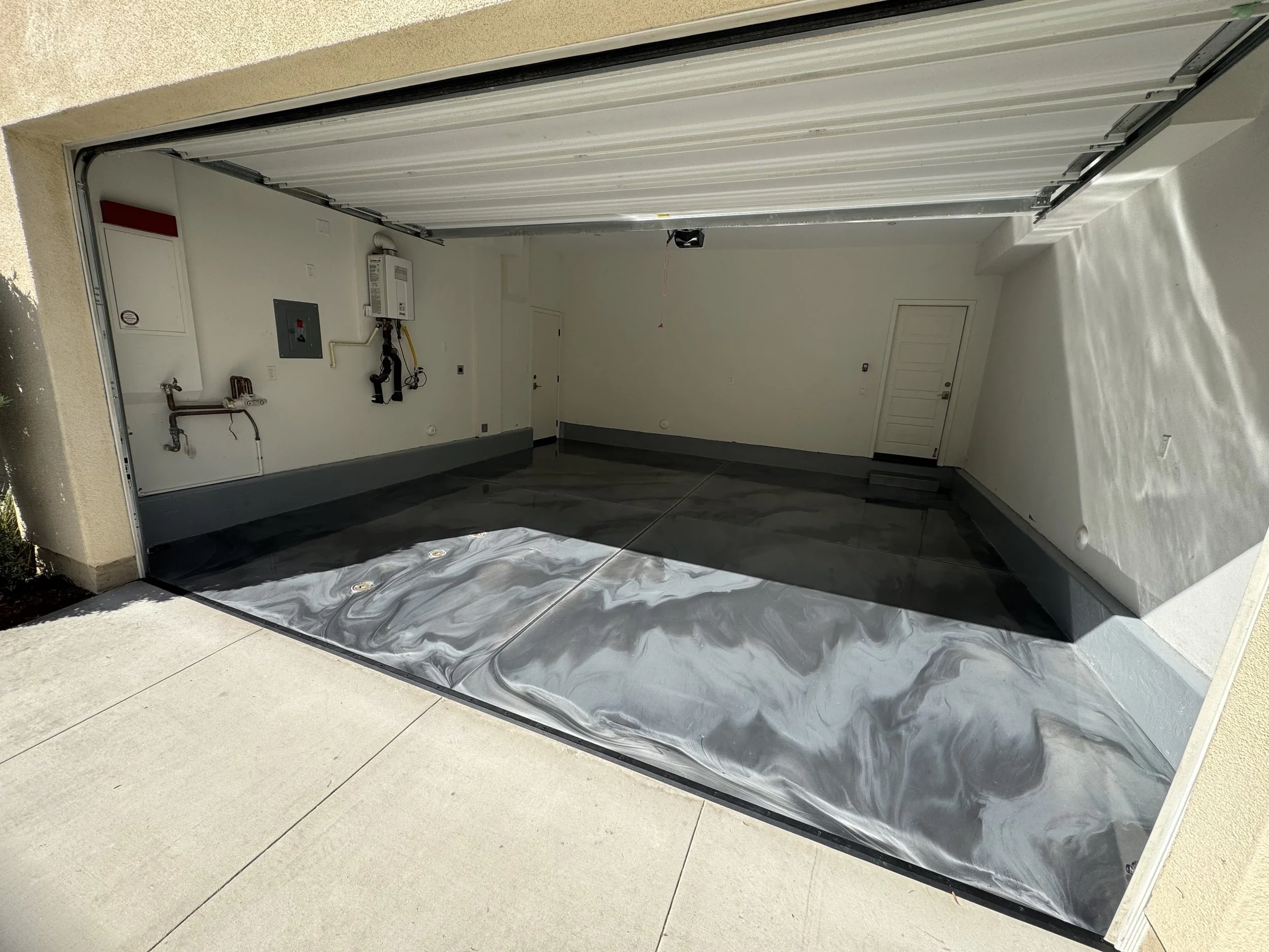 metallic epoxy flooring