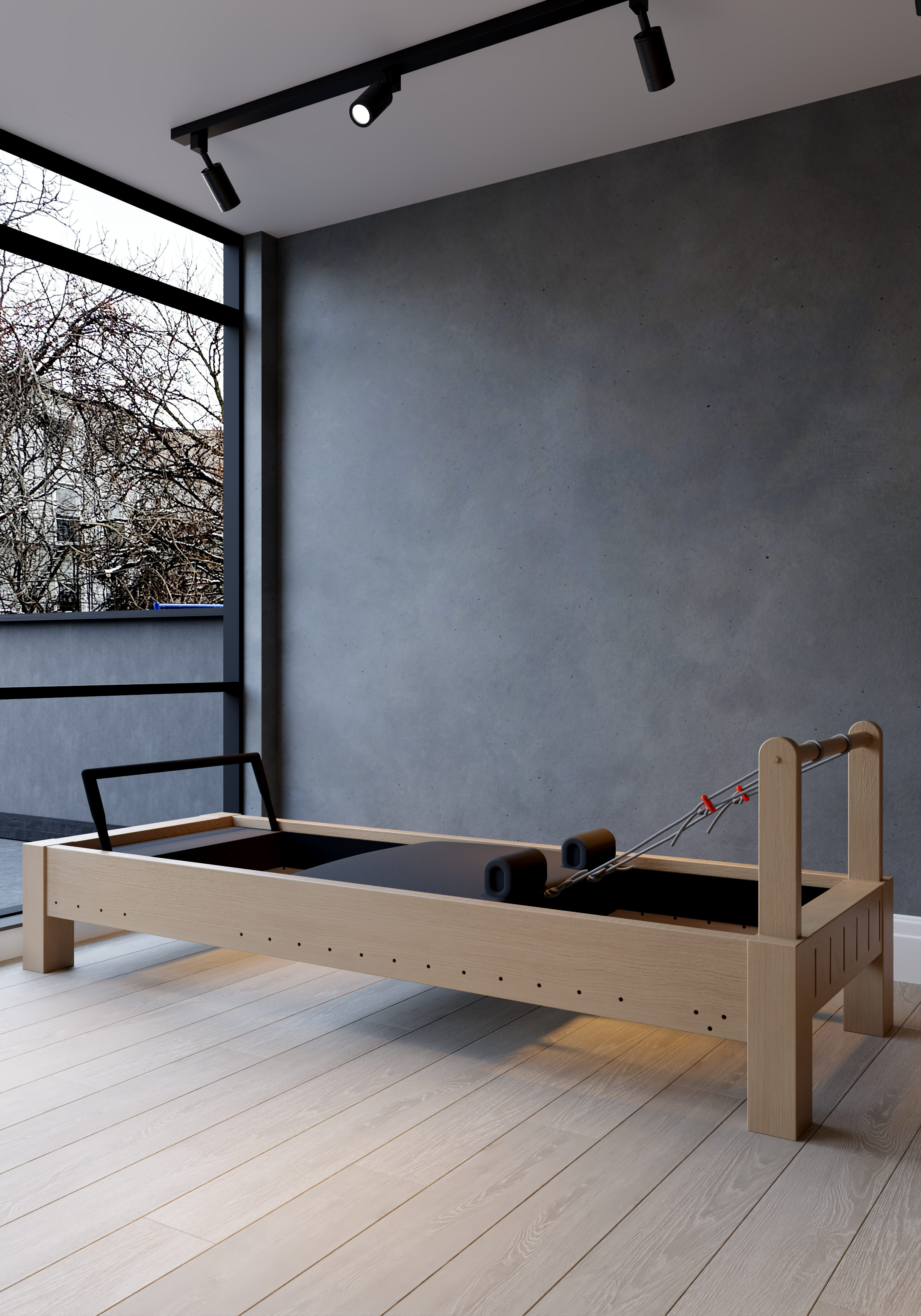 Wellness Studio with Pilates machine