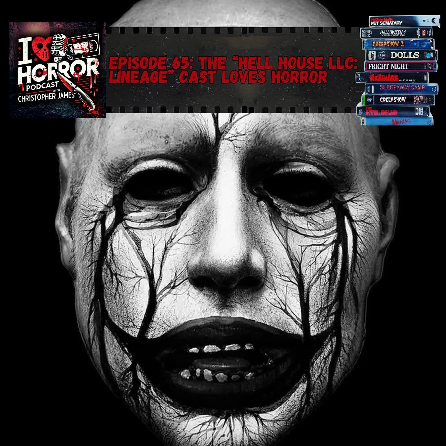 Check out the newest episode of the podcast (available on all podcast platforms) with the cast from @terrorfilms @stephen_cognetti @thechosenjoey recent theatrical release of &ldquo;Hell House LLC: Lineage&rdquo;. We chat about their experience makin