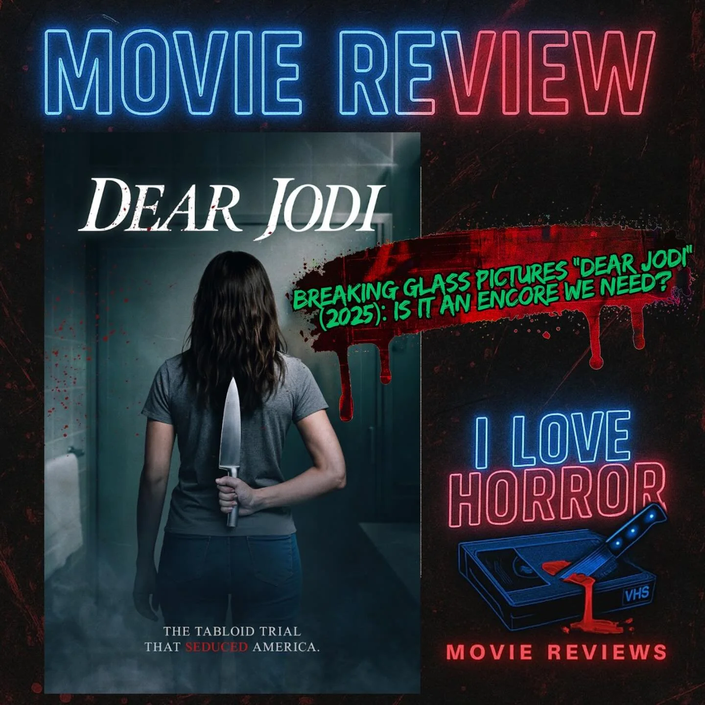 It&rsquo;s true crime time with the review for @breakingglasspictures new documentary &ldquo;Dear Jodi&rdquo;, coming soon to VOD. 

#truecrime #truecrimedocumentary #jodiarias #breakingglasspictures #ilhmreviews