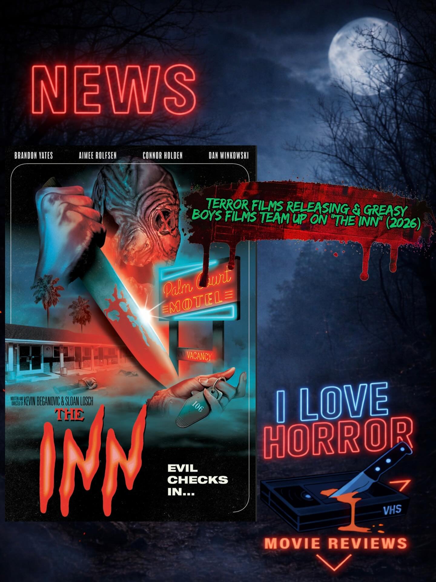 @terrorfilms has even more news for me to share this week with their team up with @greasyboysfilms for their Spring Break slasher &ldquo;Inn&rdquo;. Check out the article (link in stories). 

#terrorfilmsreleasing #greasyboysfilms #horror #ilhmreview