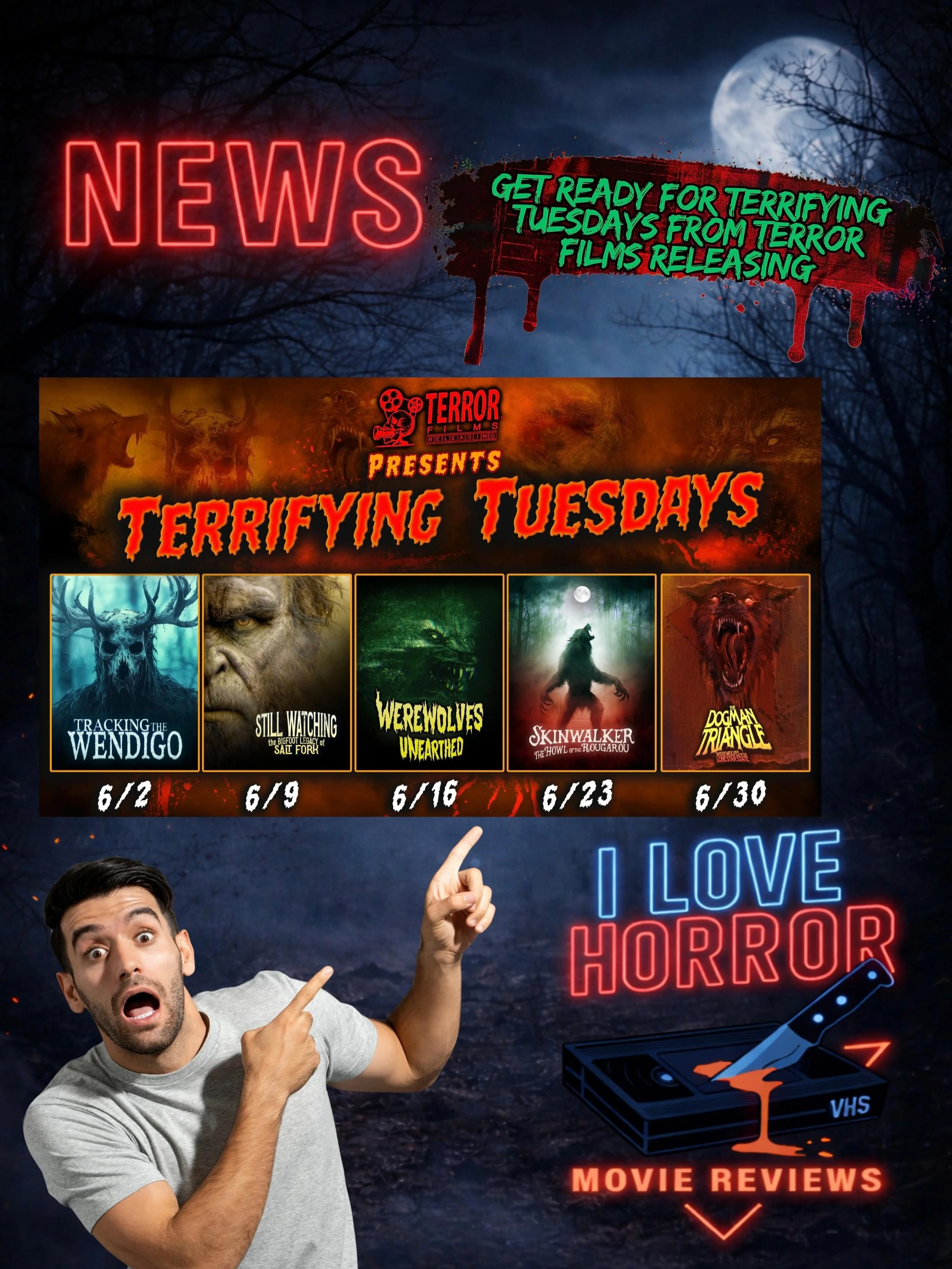 Check out the news for @terrorfilms upcoming &ldquo;Terrifying Tuesdays&rdquo; line up!!

#ilhmreviews #terrorfilmsreleasing #terrifyingtuesdays #horrornews #horrorreview
