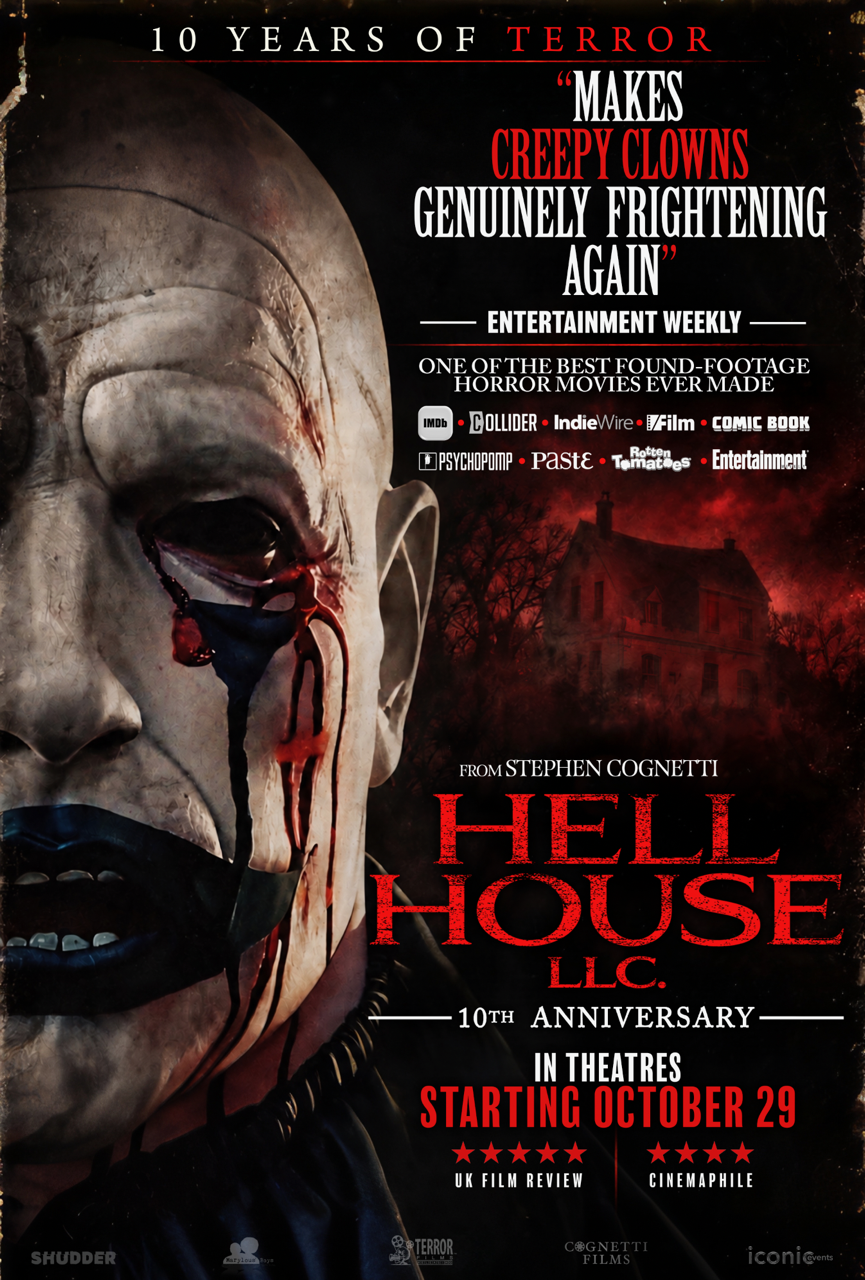 (NEWS) ABADDON AWAITS: TERROR FILMS RELEASING Celebrates the 10th Anniversary of “HELL HOUSE LLC” in Theaters