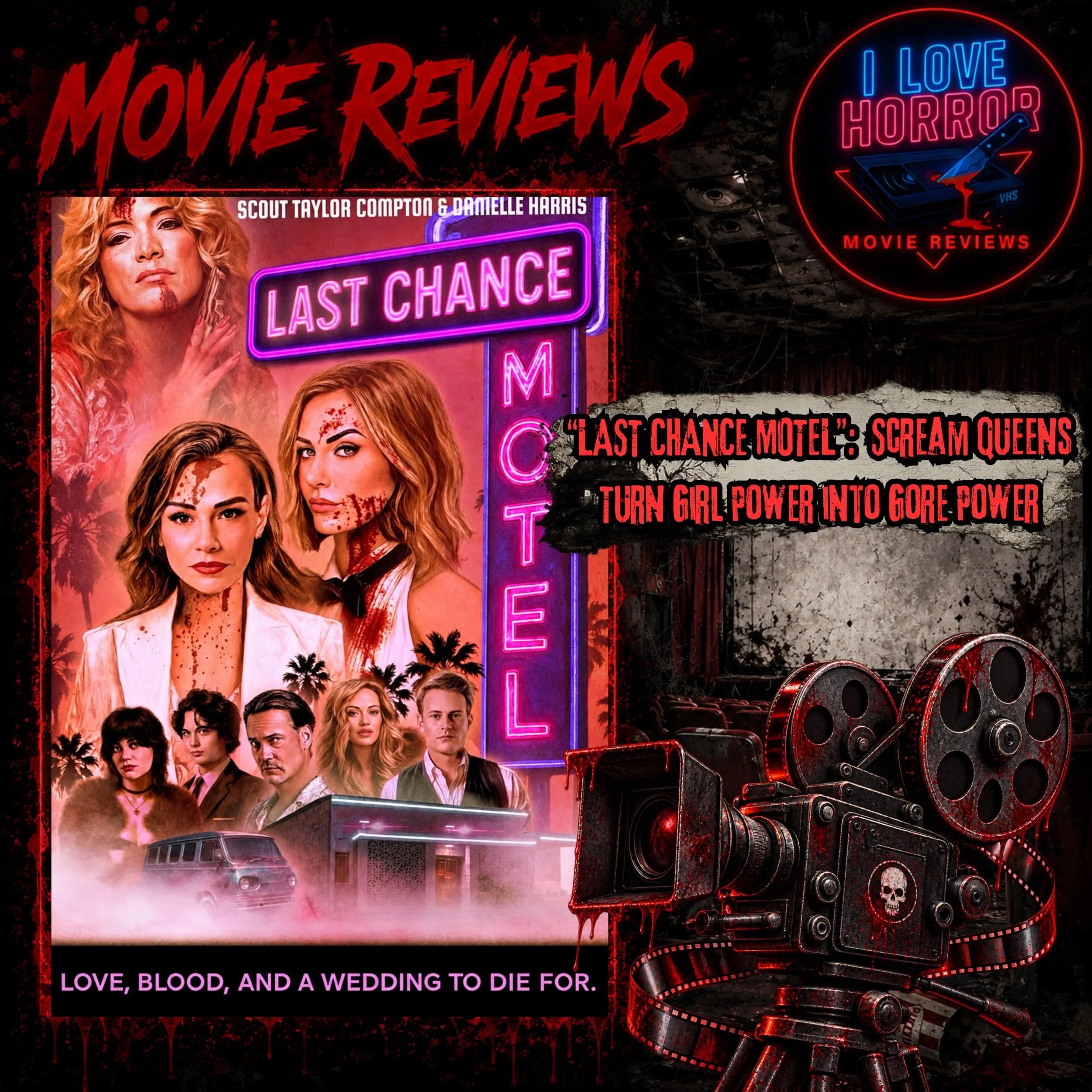 New review now available for the indie horror movie @lastchancemotelfilm from @horrorgal &amp; @undertheseascout. Starring @langenkamph @mokeenz @zacharyroozen @theshanewest @sierramccormick. Check this cool indie horror movie out now on VOD! 

#Last