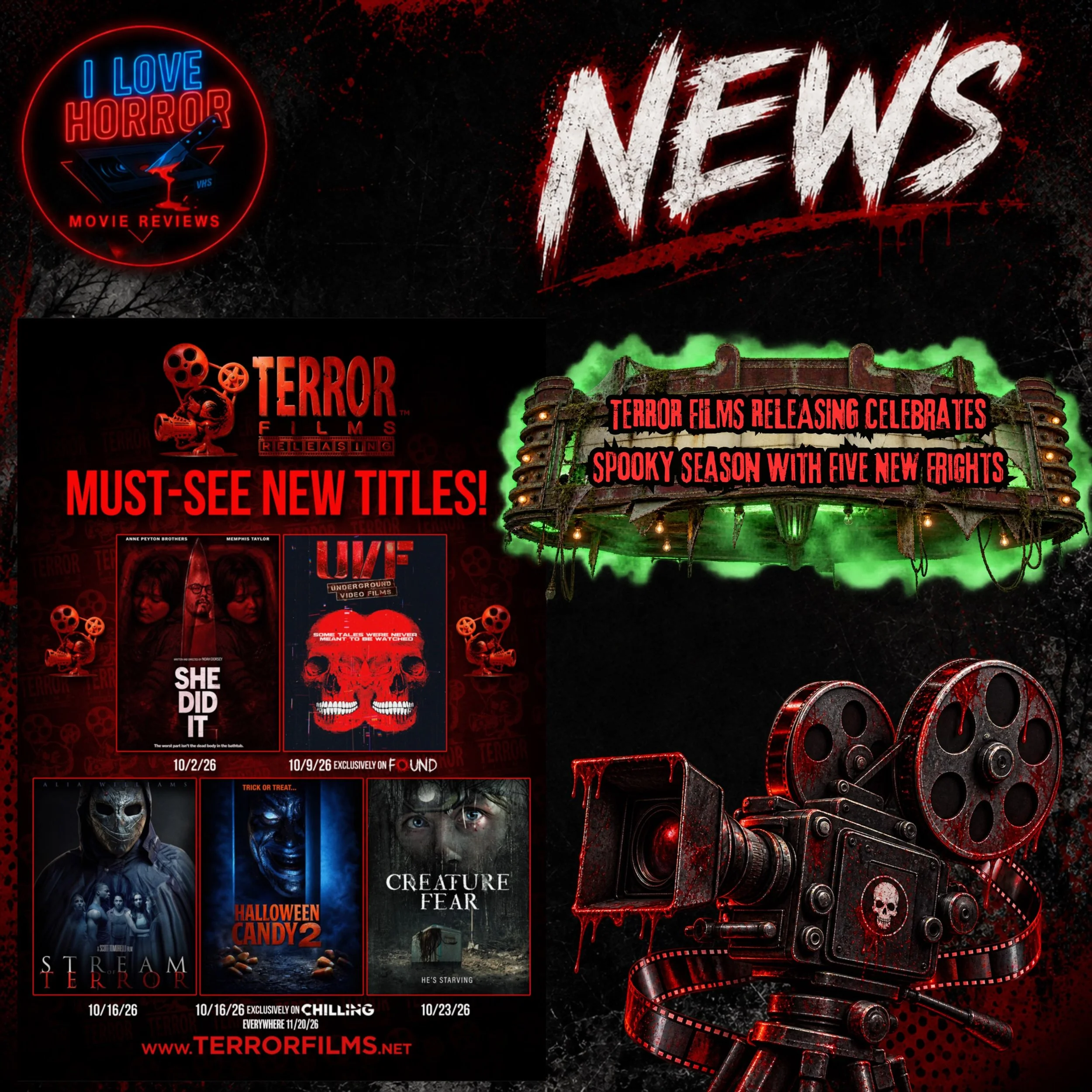 New article is now available on the site with news about @terrorfilms October releases. These are ones you&rsquo;re not going to want to miss. Which on are you looking forward to the most? Check out the link in my story and mention your top pick in t