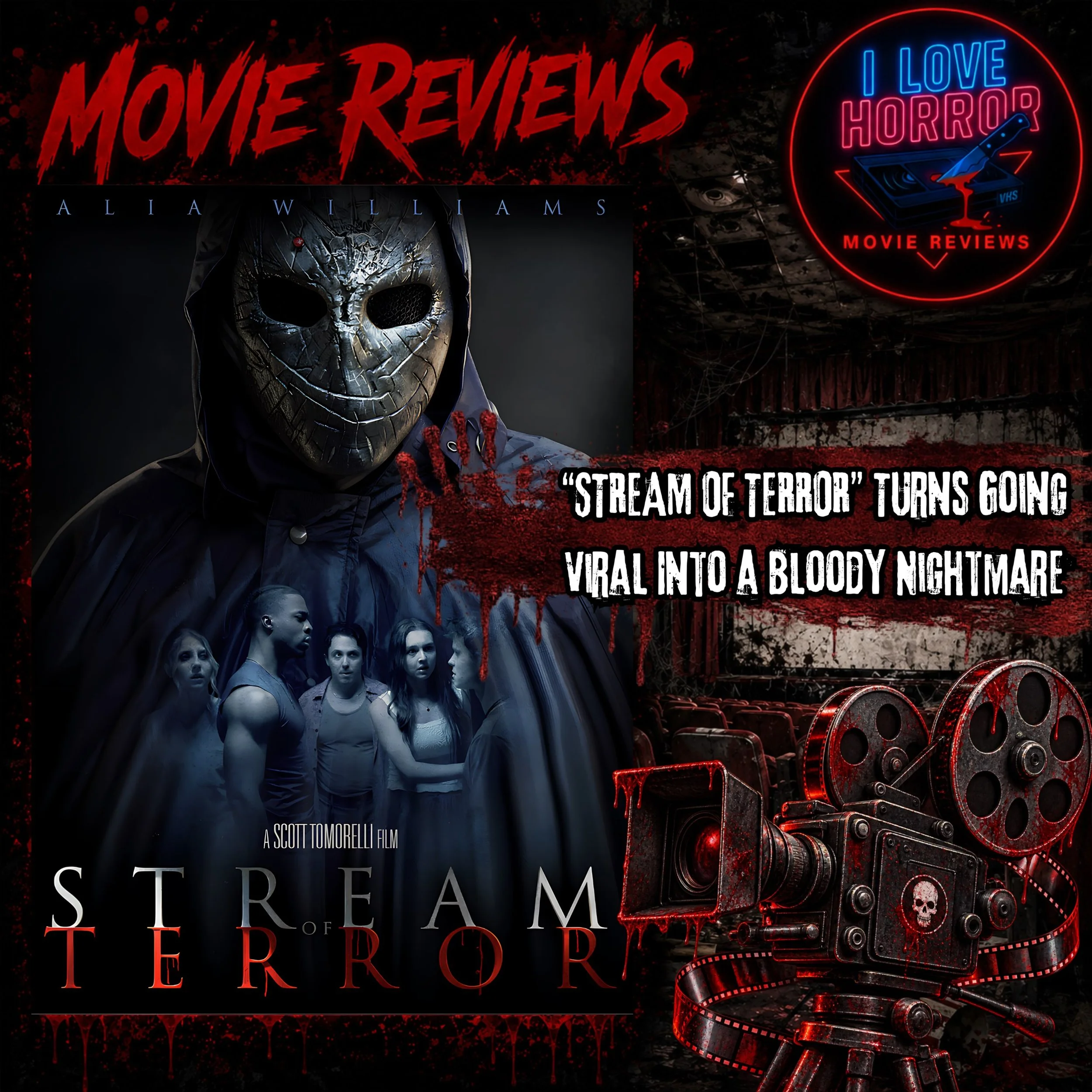New review now available for @terrorfilms new horror movie @streamofterror is now available on the site. Check the movie out this October.

#ilhmreviews #terrorfilmsreleasing #streamofterror #horror #slasher