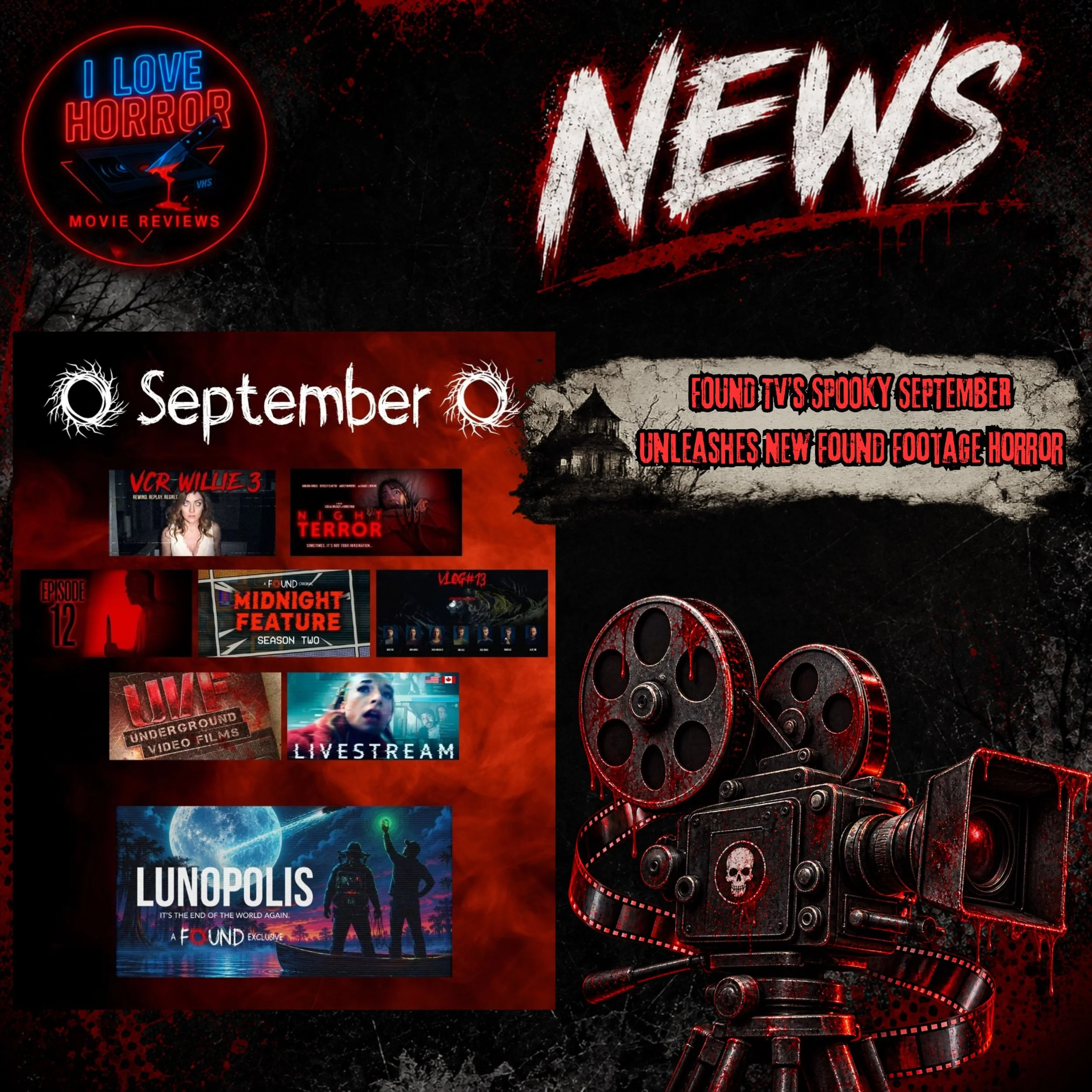 New release list for @watchfoundtv Spooky September is now available on the site! What one are you looking forward to the most? Let me know in the comments.
