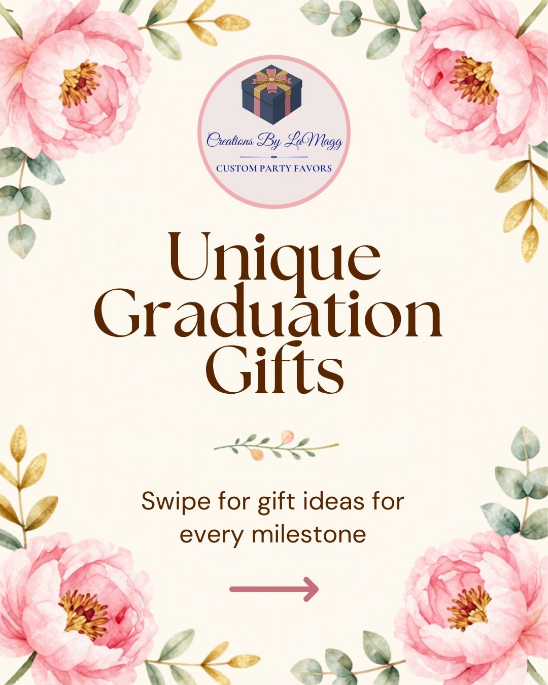 From tiny caps to college grads 🎓✨ 
Every milestone deserves to be celebrated in a meaningful way. 

Swipe to see unique graduation gift ideas for every stage:
🎈 Elementary school 
📚 Middle school 
🎓 High school 
💼 College graduation 

From pers
