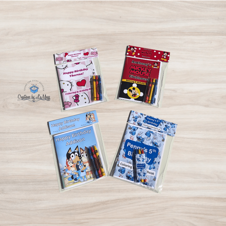 Mini Coloring & Activity Books