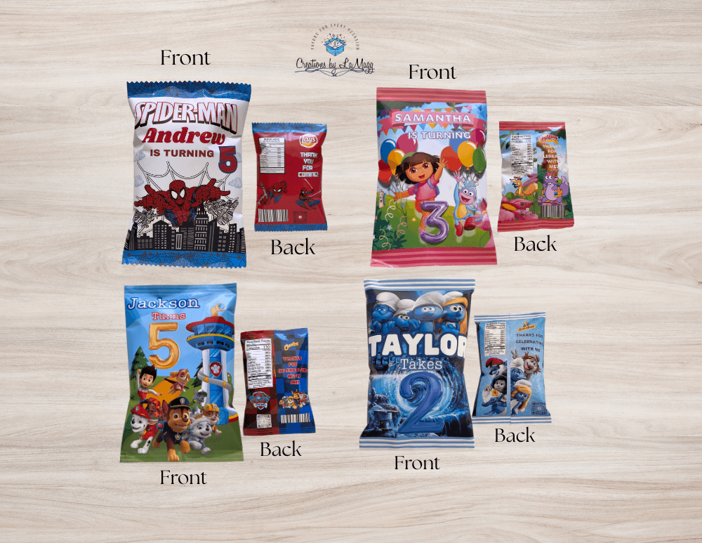 Candy and snacks photos - Chip Bags - Birthdays.png