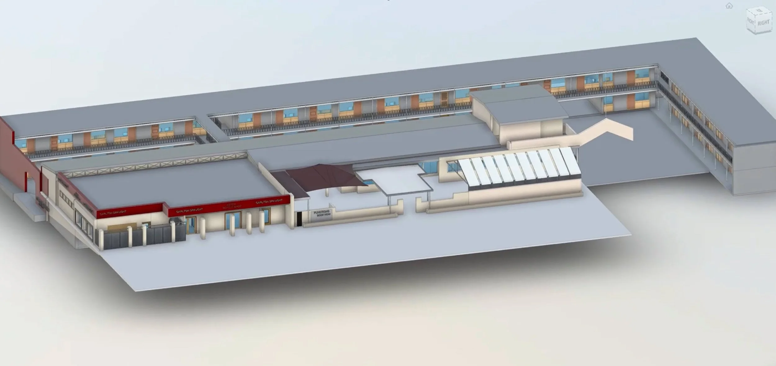 3D scanning and spatial solutions for a building