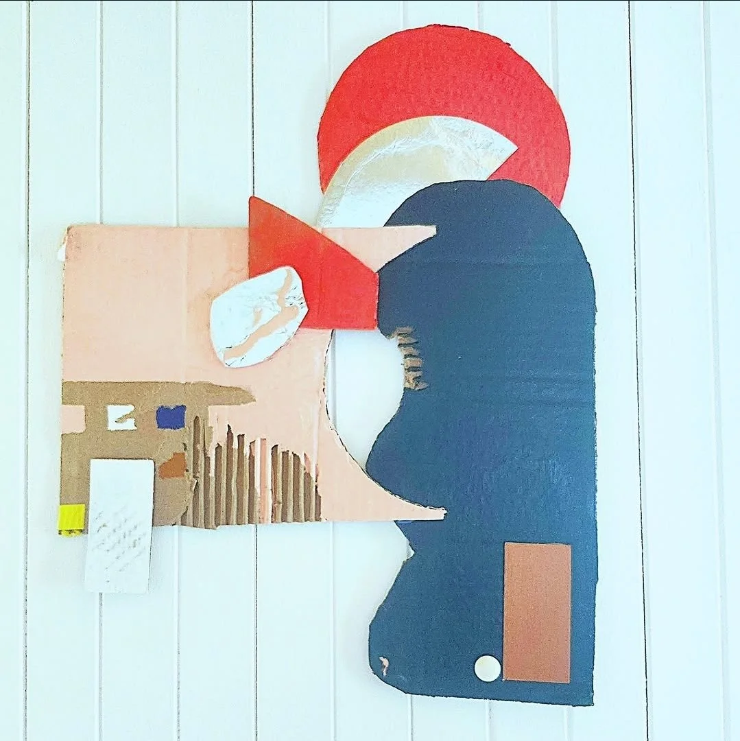 Exploration carton / Canevas libre