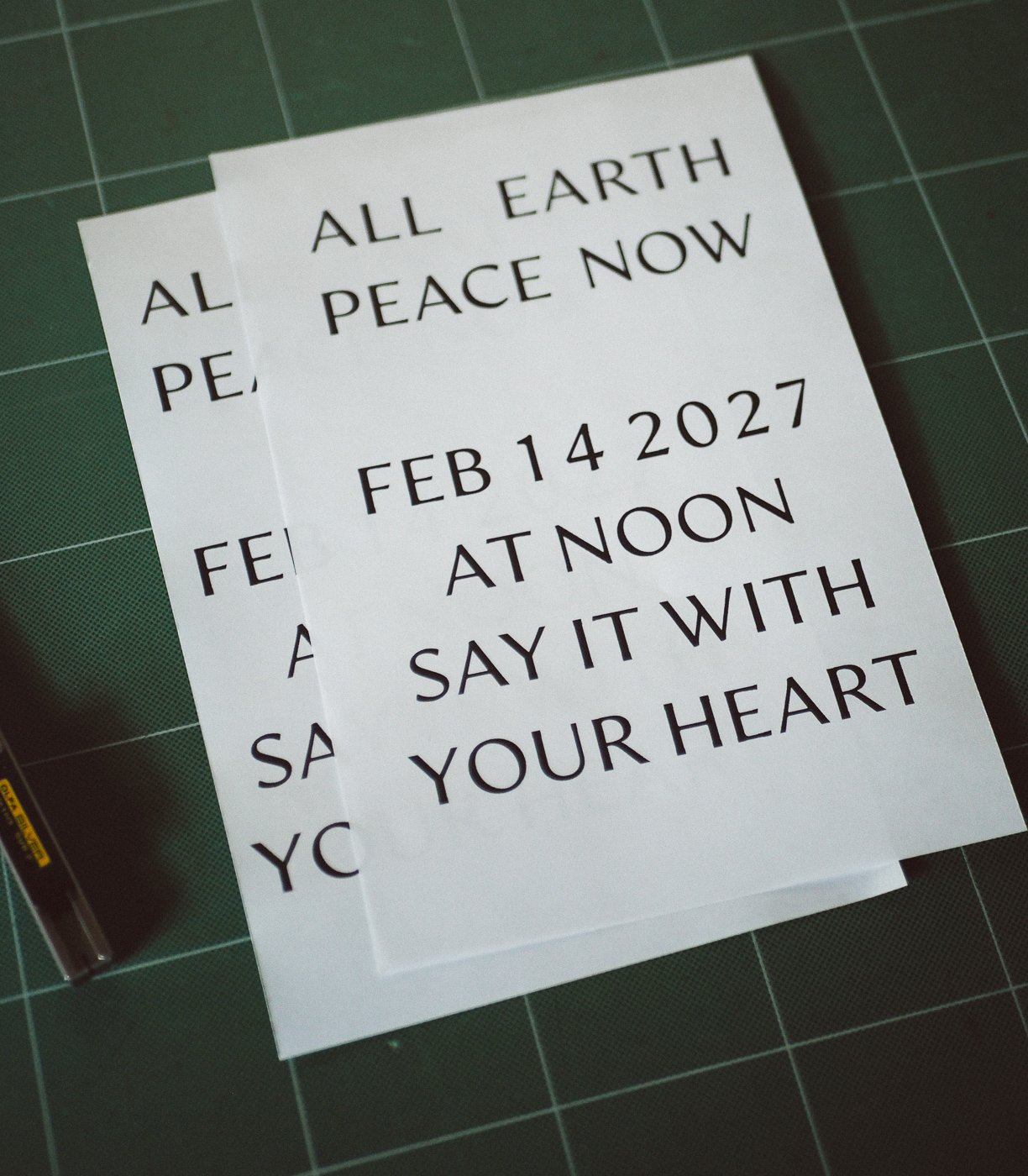 This is the printable flier PDF for anyone to print at home.