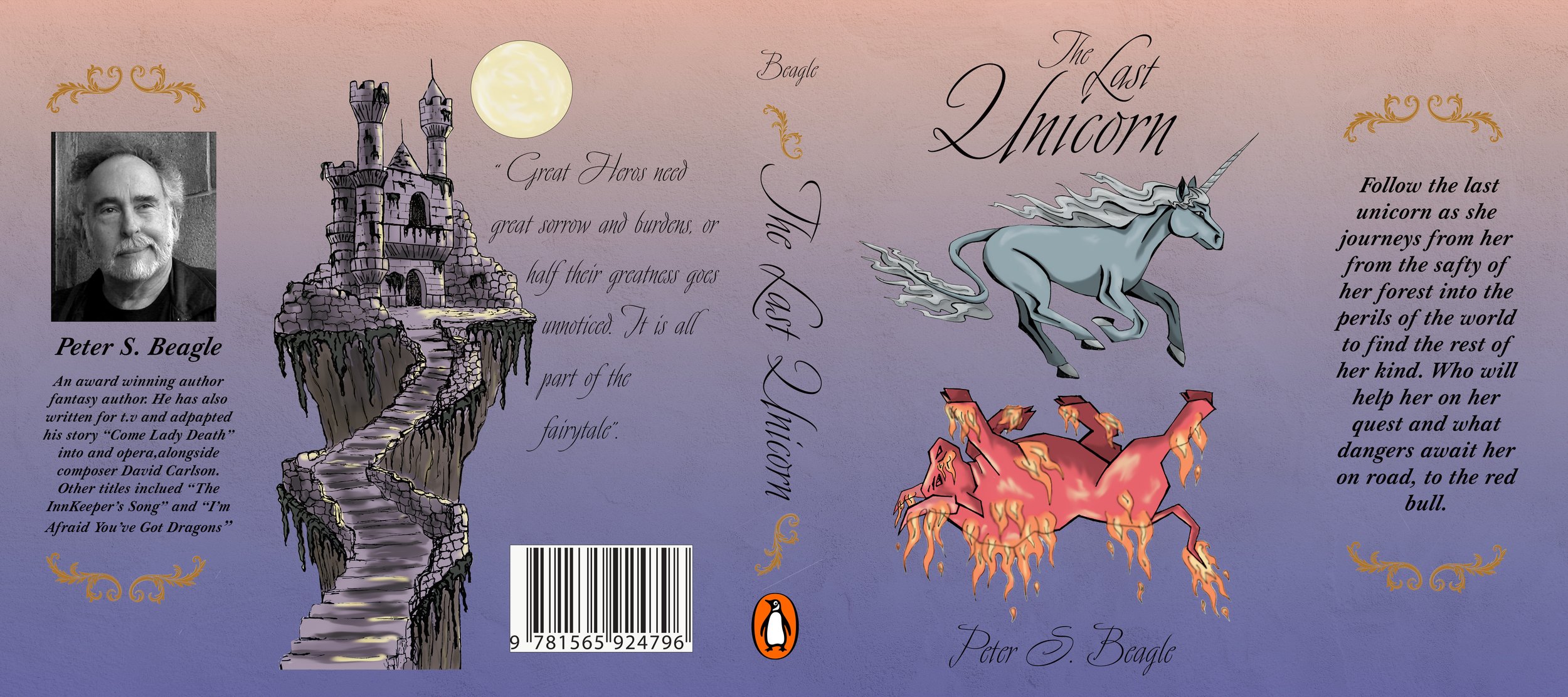 Last Unicorn (Book Cover)
