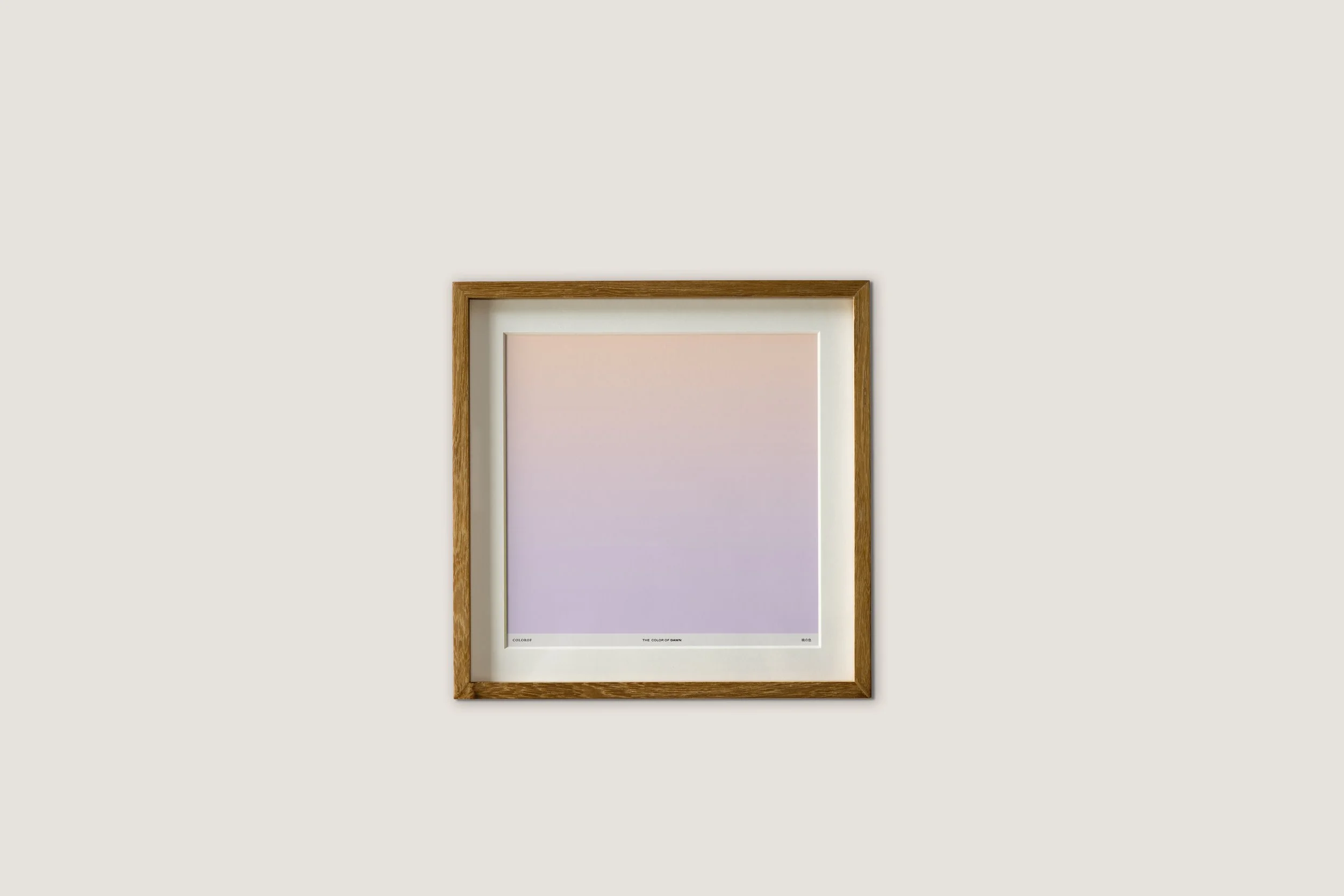 Dawn 暁の色