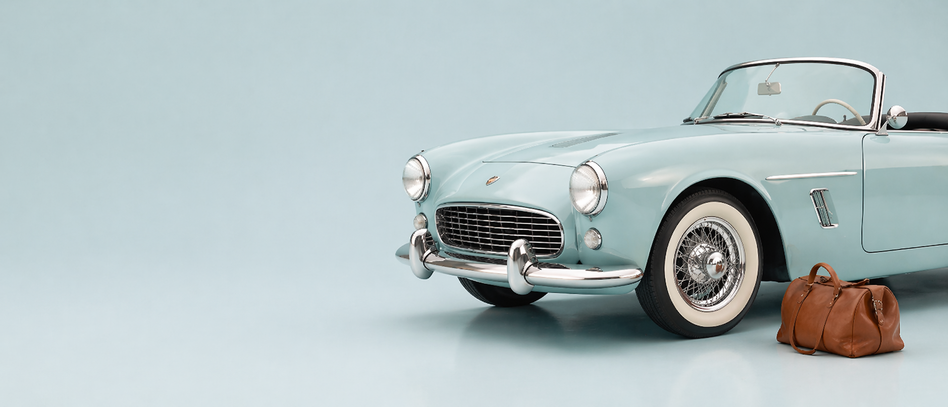 Retro vehicle illustration for buyers looking for car buying support in British Columbia