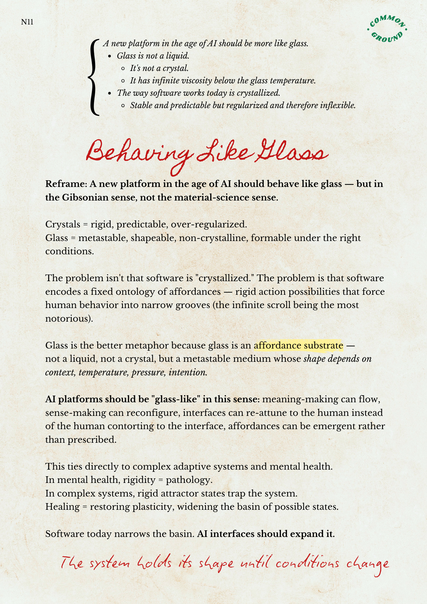 behaving-like-glass