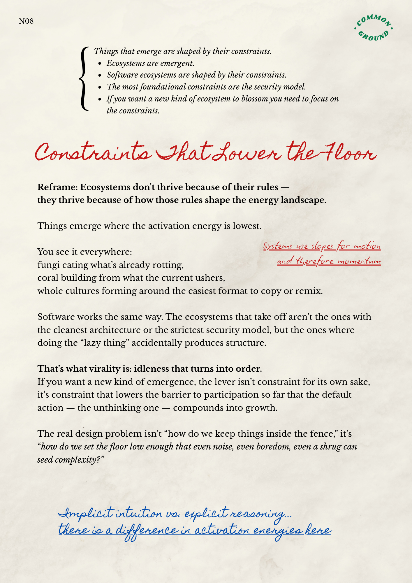constraints-that-lower