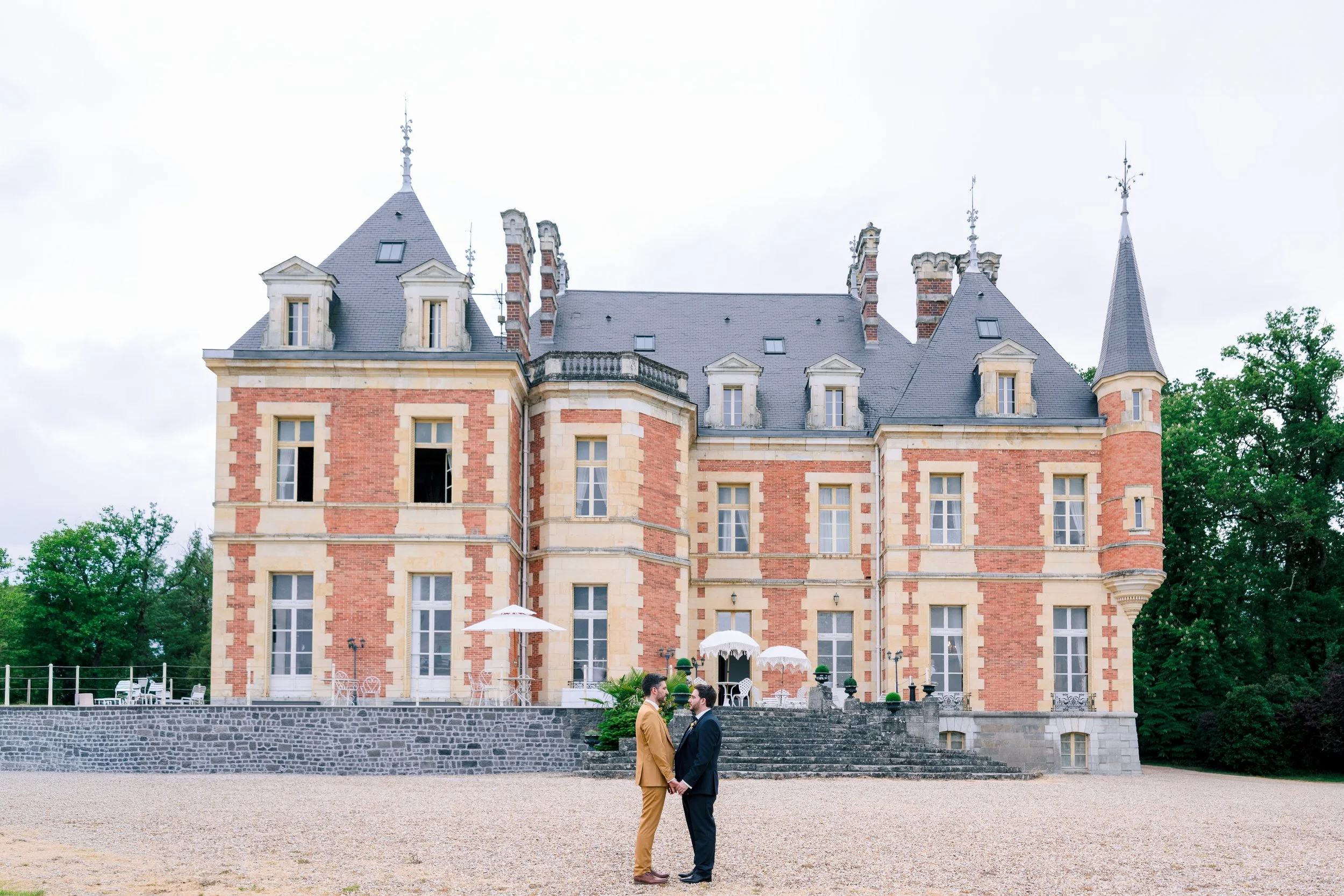 Château de la Plaudière : le mariage de Thomas et Louis