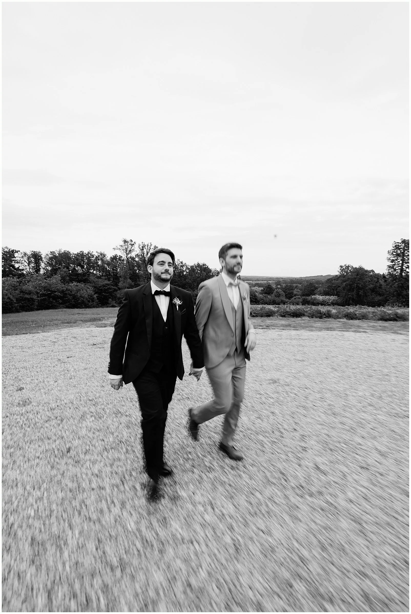Couple au Château de la Plaudière.