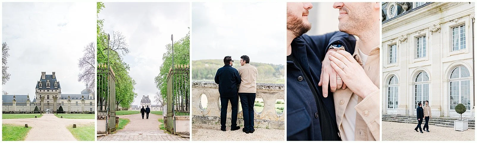 Séance de couple au Château de Valençay