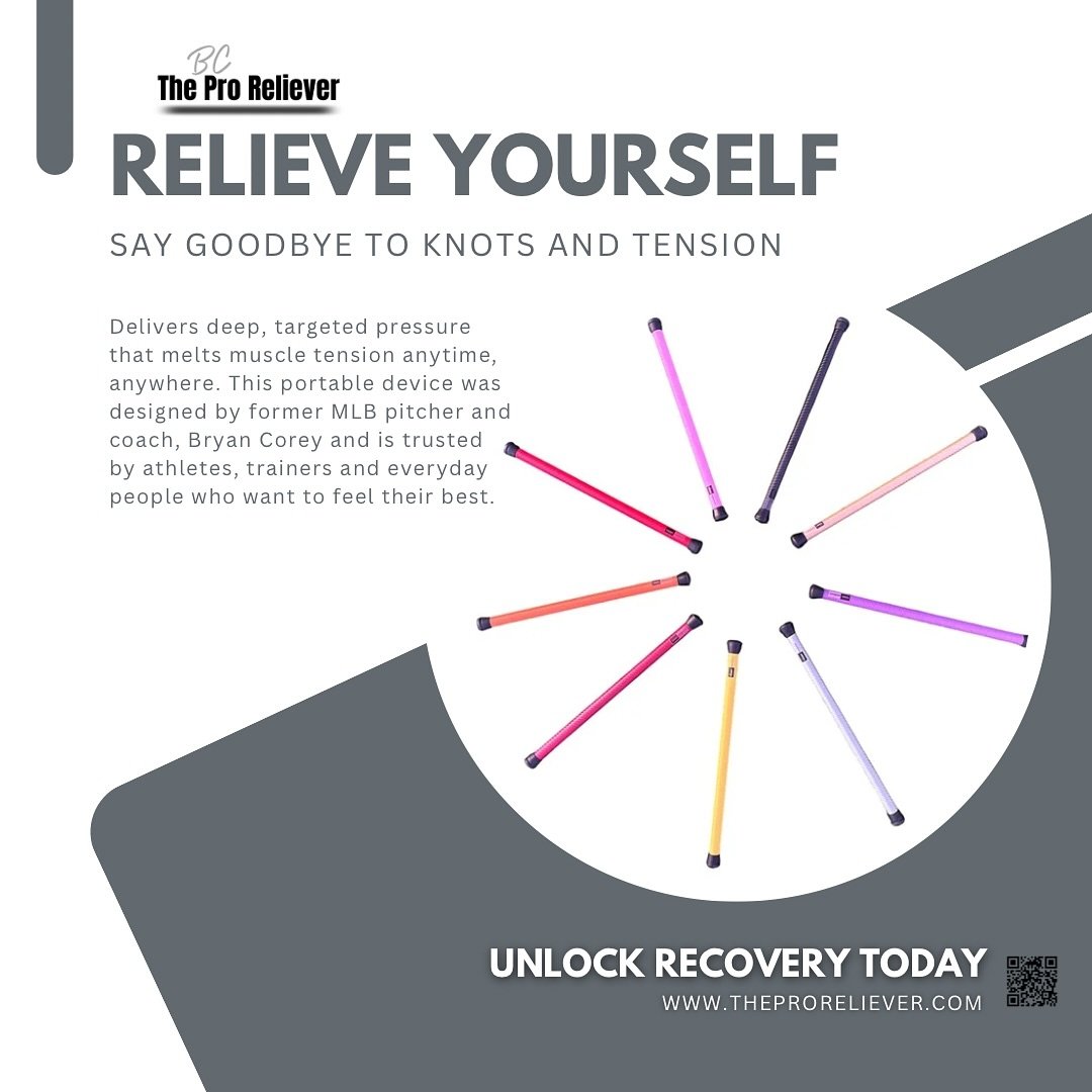 Swipe right ➡️ to see The Pro Reliever in action. Do you know someone who needs one? Tag your friends below. 👇

#theproreliever #athlete #massagedevice #gamechanger