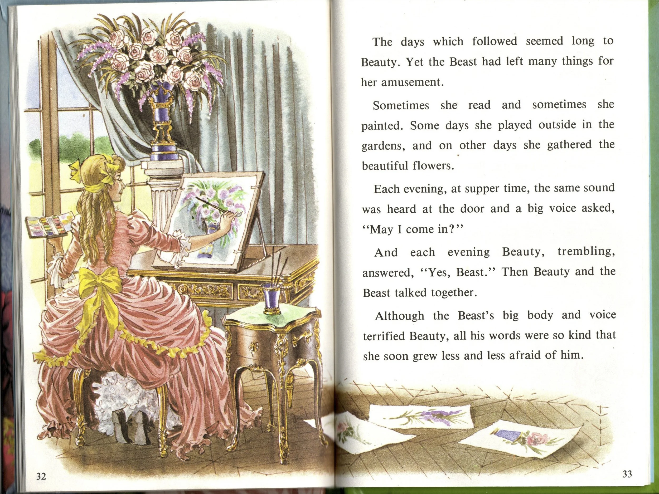 Image of Beauty and the Beast from Ladybird Classic Books