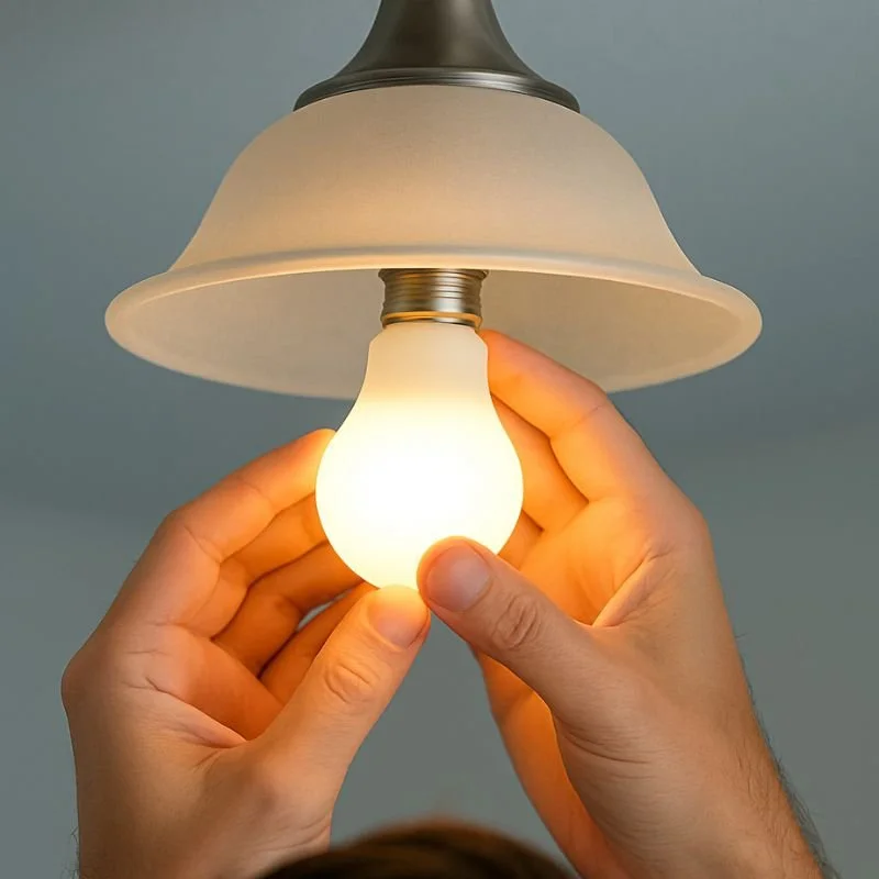 Handyman, light change, fire alarm battery, Adelaide handyman