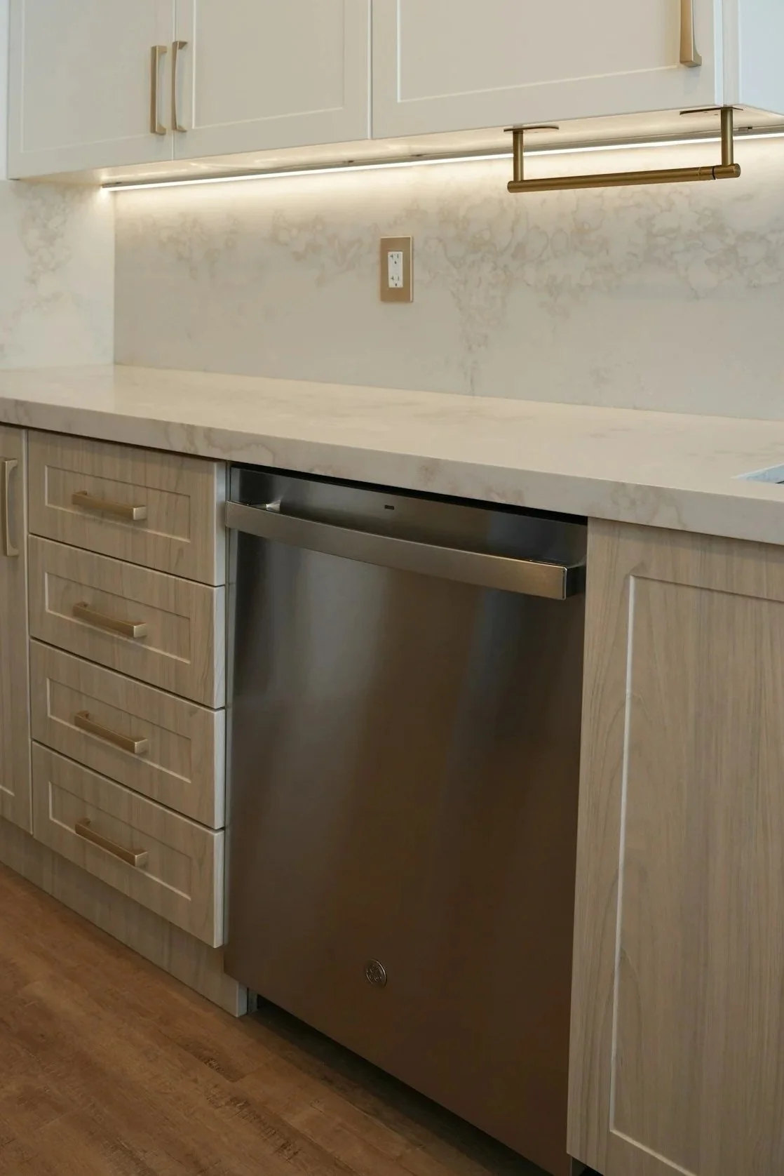 Dishwasher plumbing installation service Adelaide kitchen