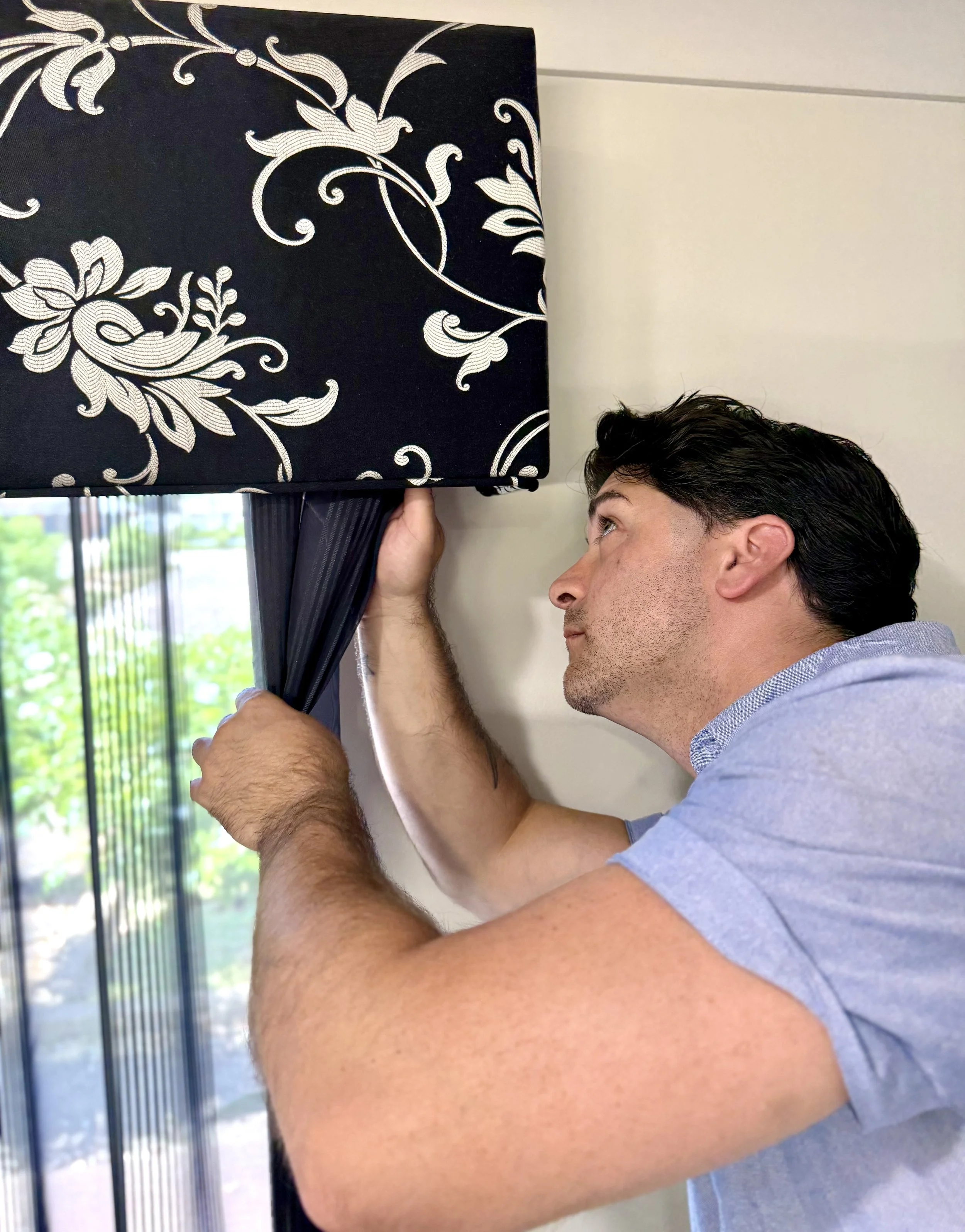 Curtain installation, Adelaide blind installation, handyman