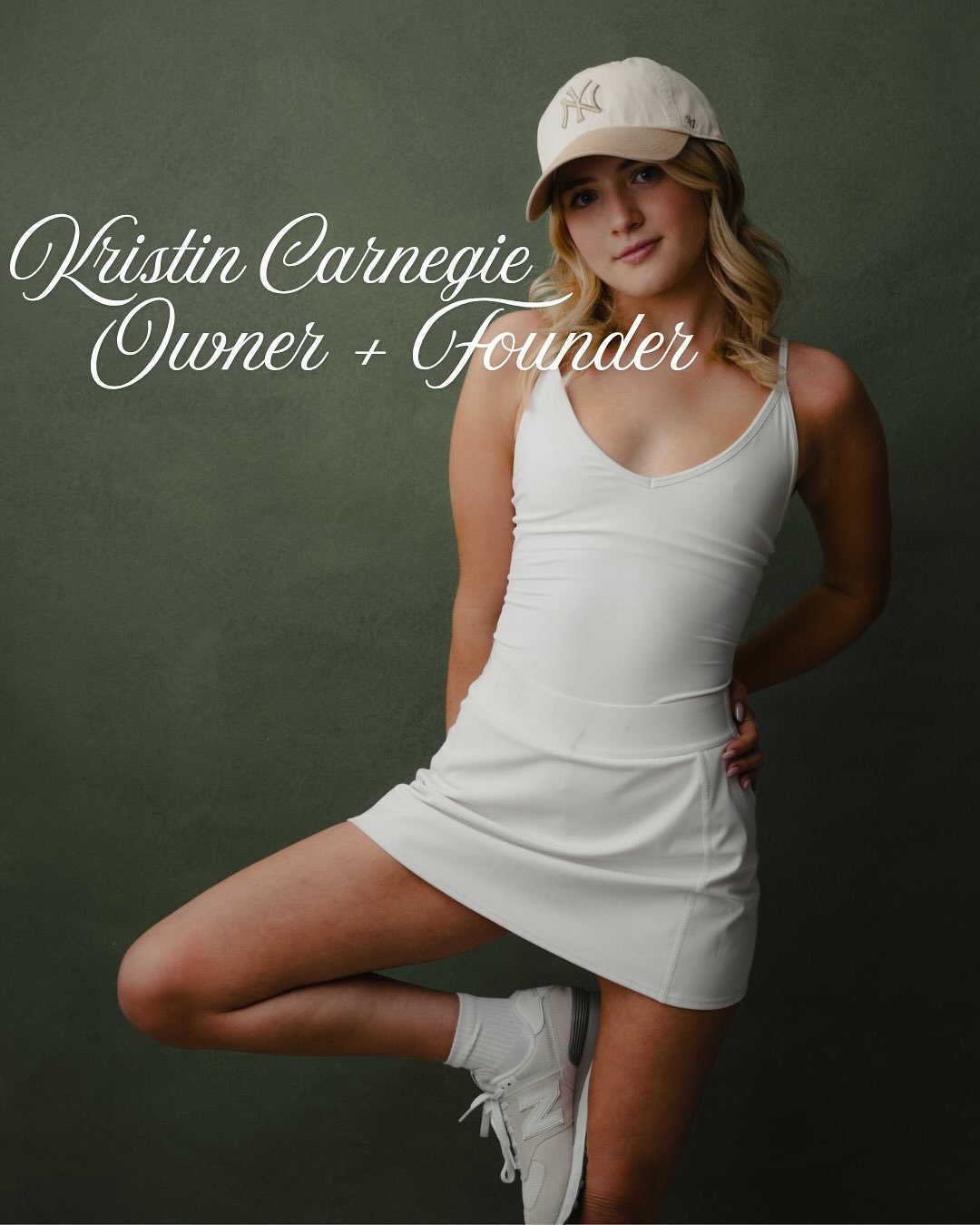 A little behind your Founder + Owner of Mondays 🤍