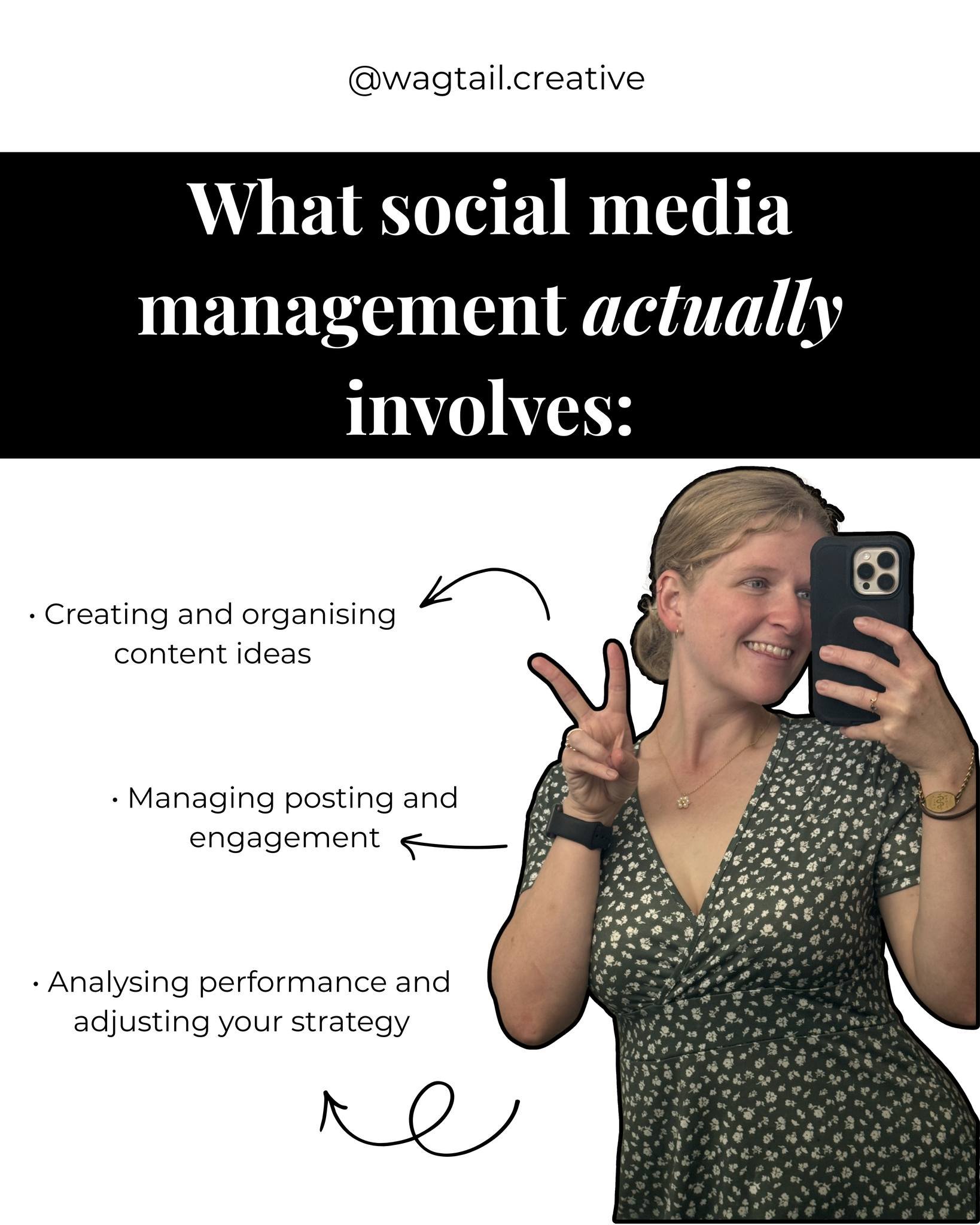 What does a social media manager actually do? One of the most asked questions I get. 🧐

SMM isn't simply pressing schedule on a post. It's all that comes before and after that moment. 

It's looking hard at the brand we are managing and creating a s