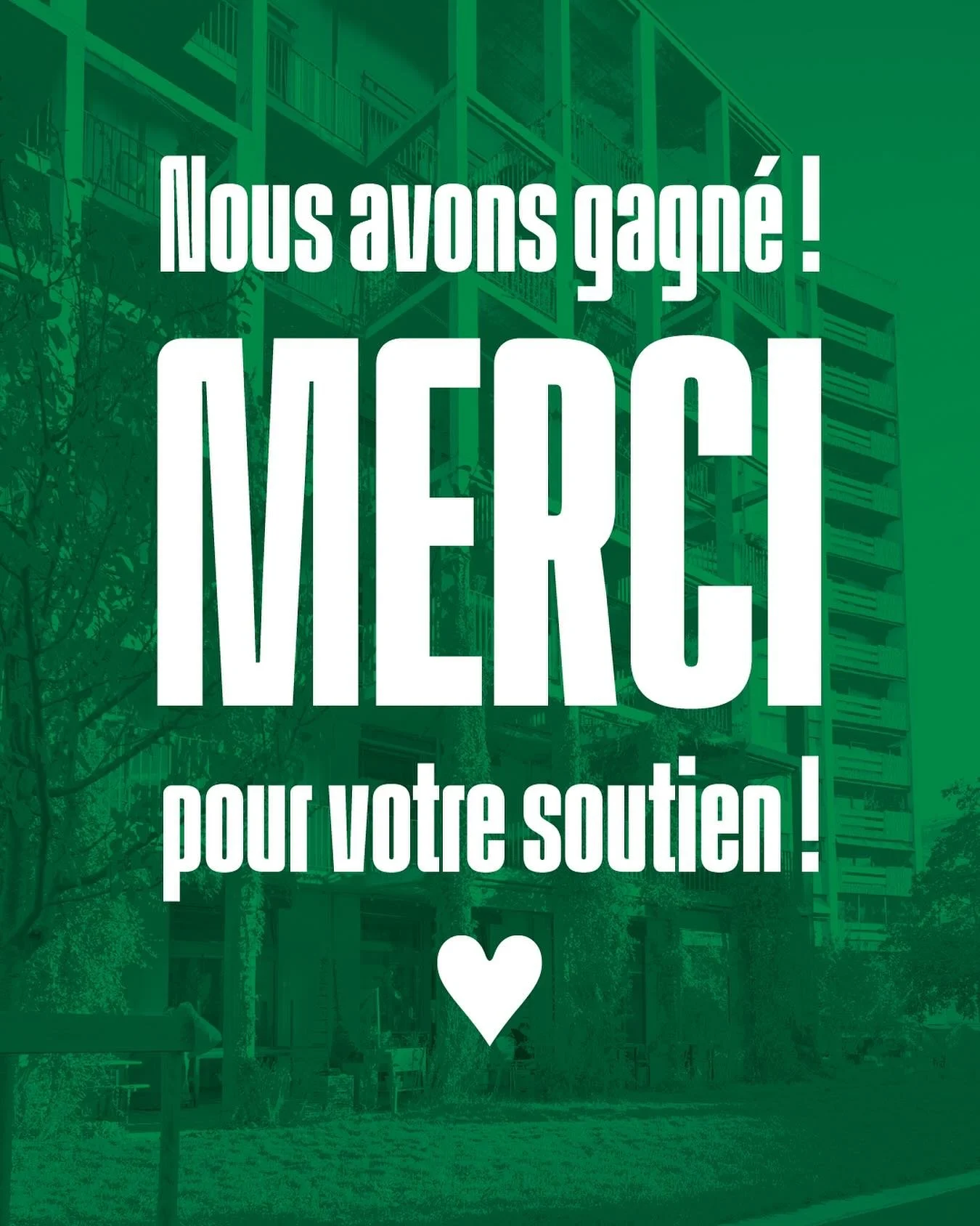 +de 60% 🗳️de vote pour l&rsquo;initiative 180 🍾 - merci pour votre soutien 🫶🏡