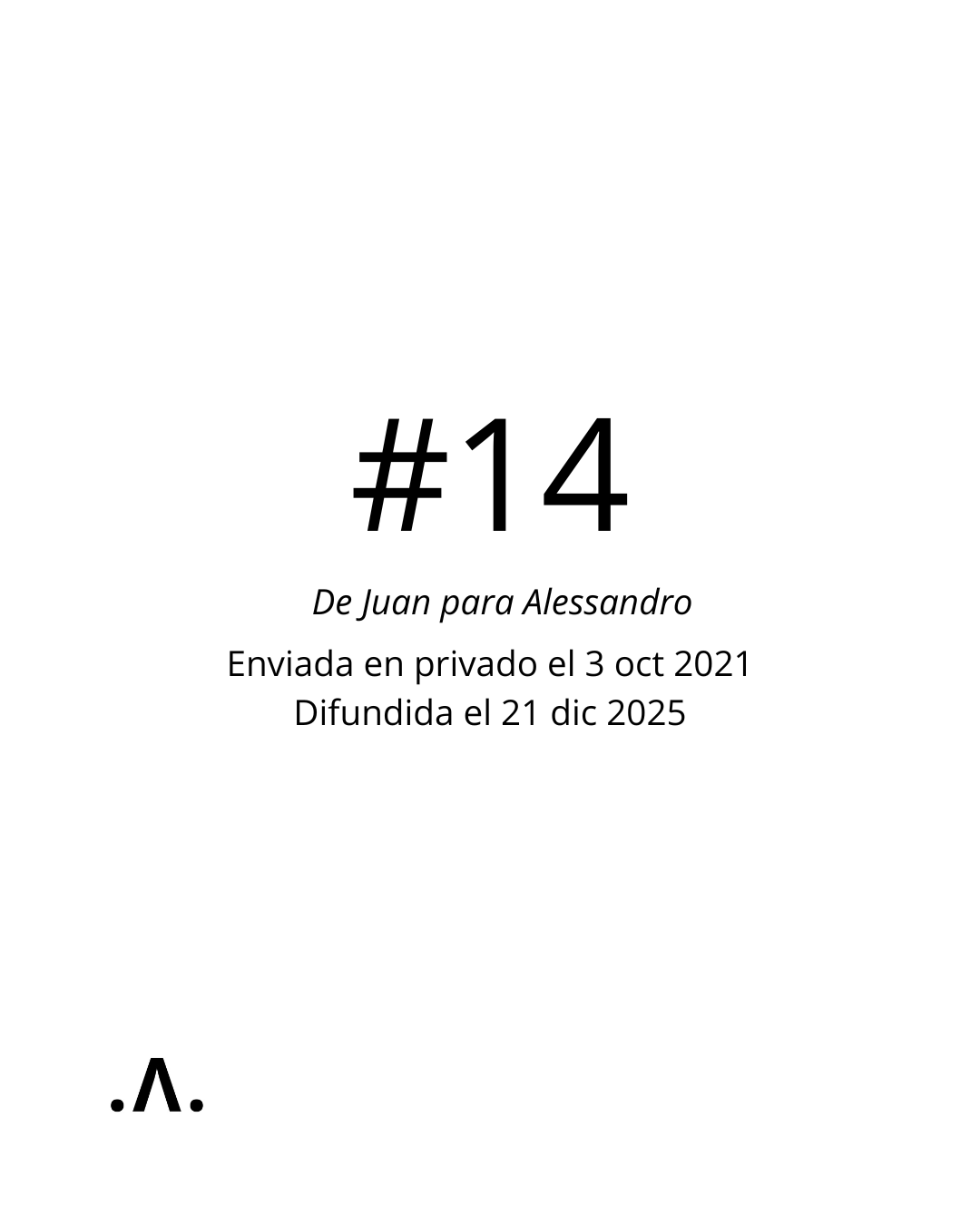      

 
    #14       de:    Juan Mut <elamorensancha@gmail.com>     para:    Alessandro Triacca <triakka@hotmail.com>     fecha:    3 oct 2021, 17:07     asunto:    Re: URRACCA  
 




















  
  



         
   [ {
"type": "