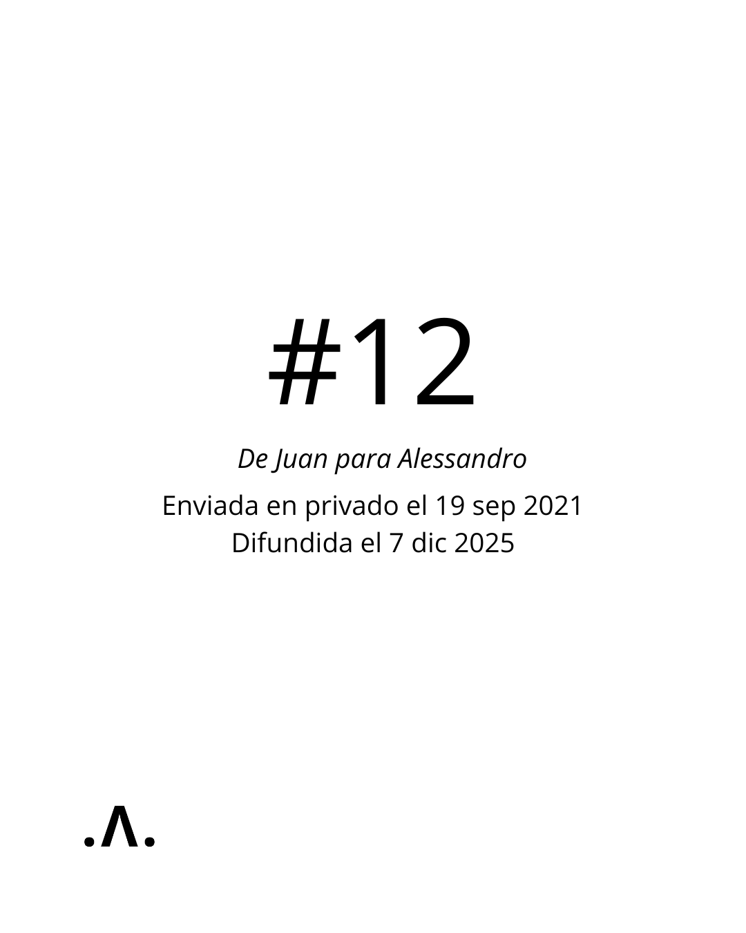      

 
    #12       de:    Juan Mut <elamorensancha@gmail.com>     para:    Alessandro Triacca <triakka@hotmail.com>     fecha:    19 sept 2021, 08:23     asunto:    Re: URRACCA  
 




















  
  



         

 
    Und plö