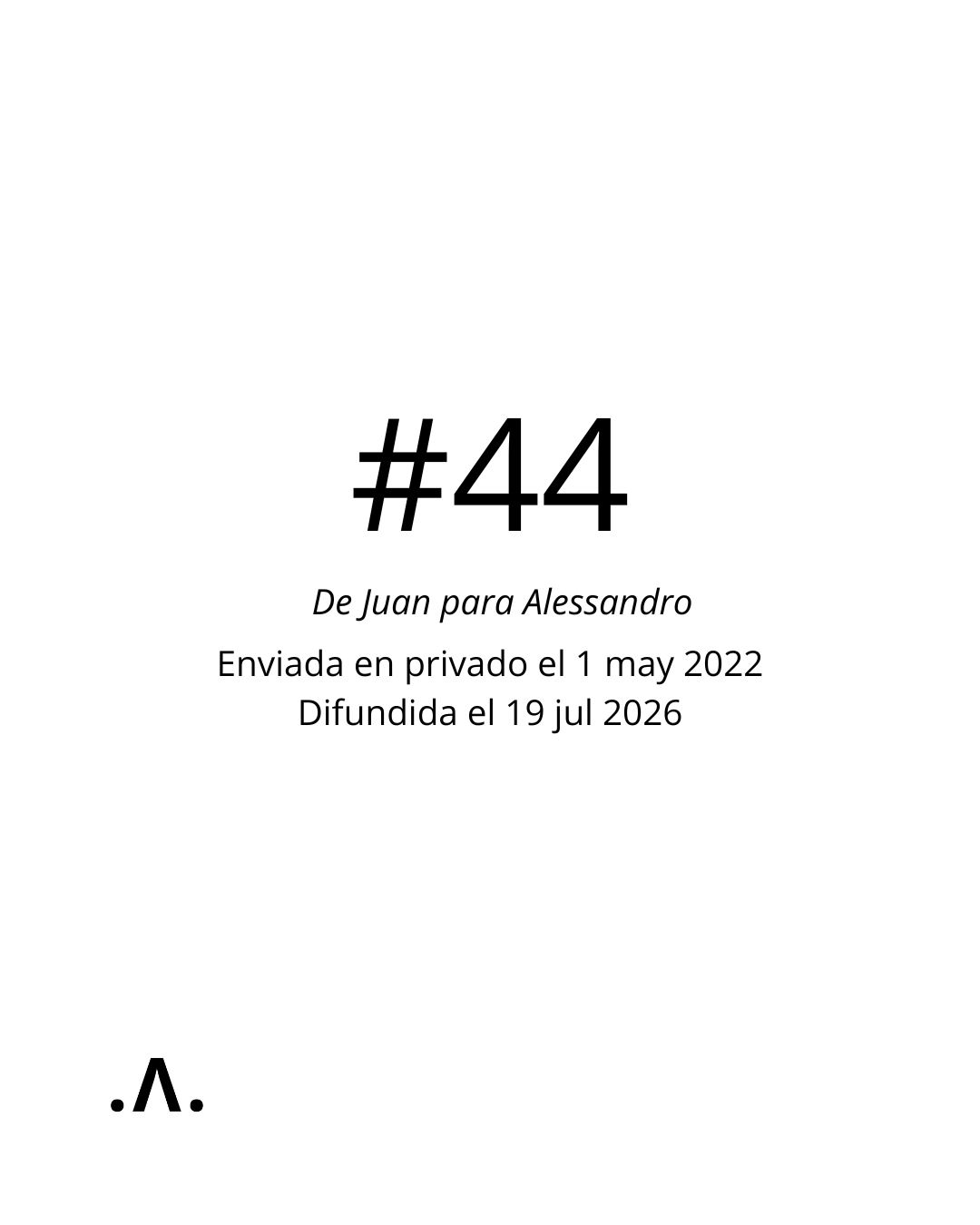      
  
     #44       de:    Juan Mut <elamorensancha@gmail.com>     para:    Alessandro Triacca <triakka@hotmail.com>     fecha:    2 may 2022, 0:12     asunto:    Re: Re: URRACCA   


  
 #block-21bf0b6718c545bb1656 {
    
    --stro