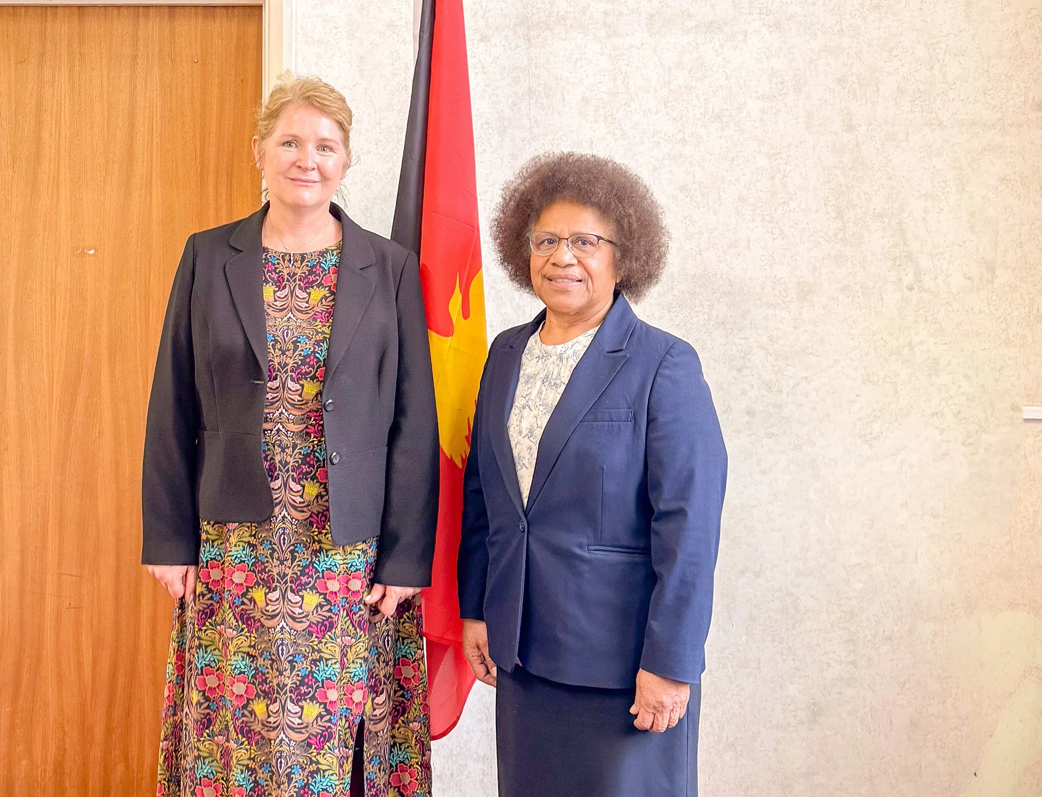 An Inspiring Meeting at the Papua New Guinea High Commission