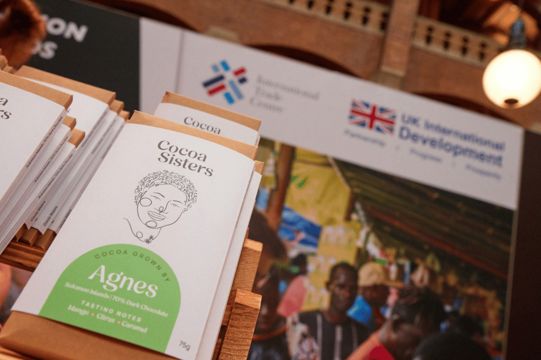 Agnes bar female cocoa farmer