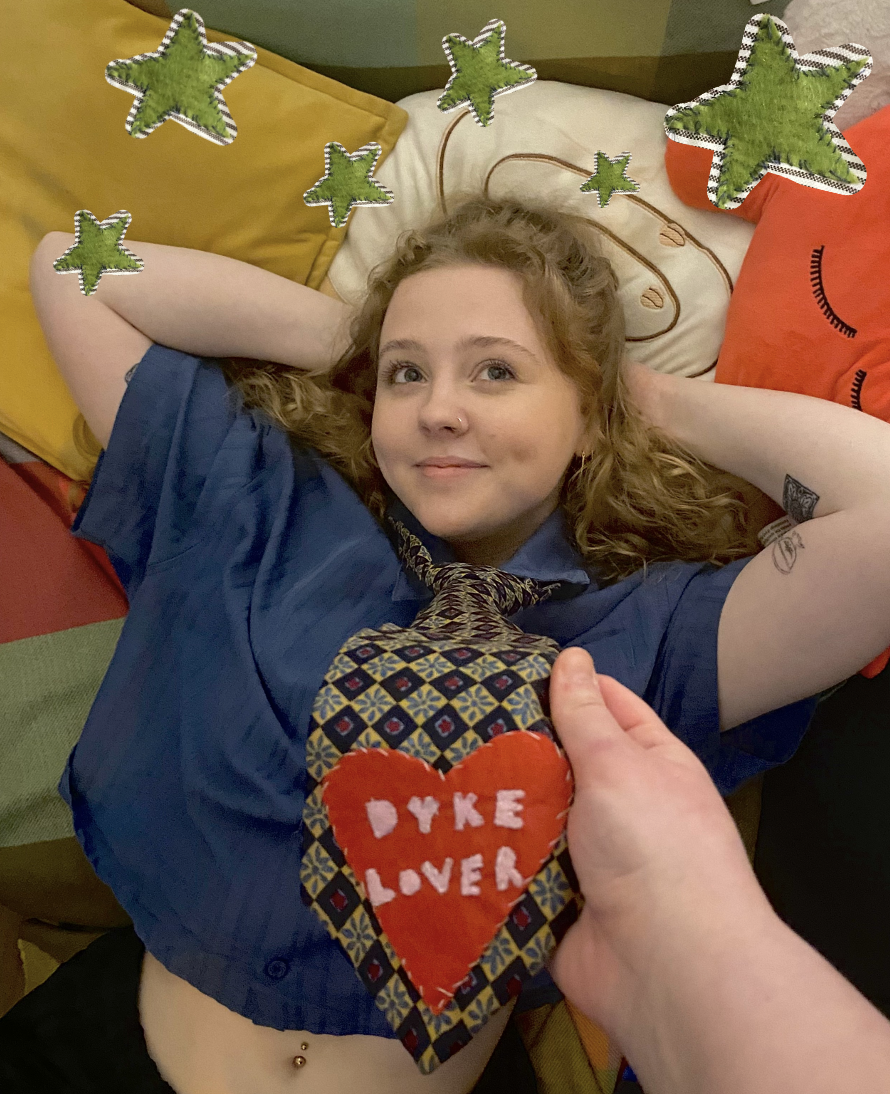 “DYKE LOVER TIES”