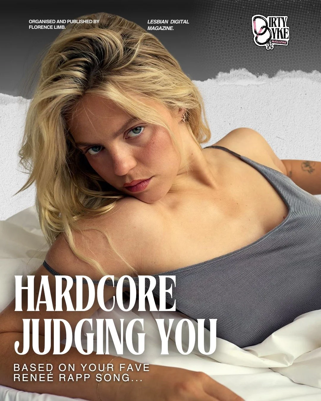 Today I woke up in a good mood to judge you all based on your favourite Rene&eacute;  Rapp song. Can't wait to see all you Young Ex Wives at the BITE ME tour!! (Some of the D!RTY D&Yuml;KE Team will be there March 18th!)

Graphics by: @cowboypanini
I